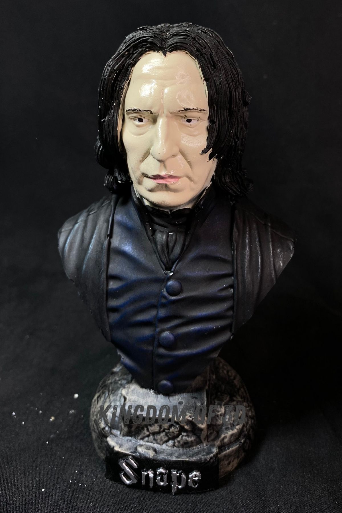 Kingdom of 3D Harry Potter Snape Büst, Snape Figür, Harry Potter Hediye