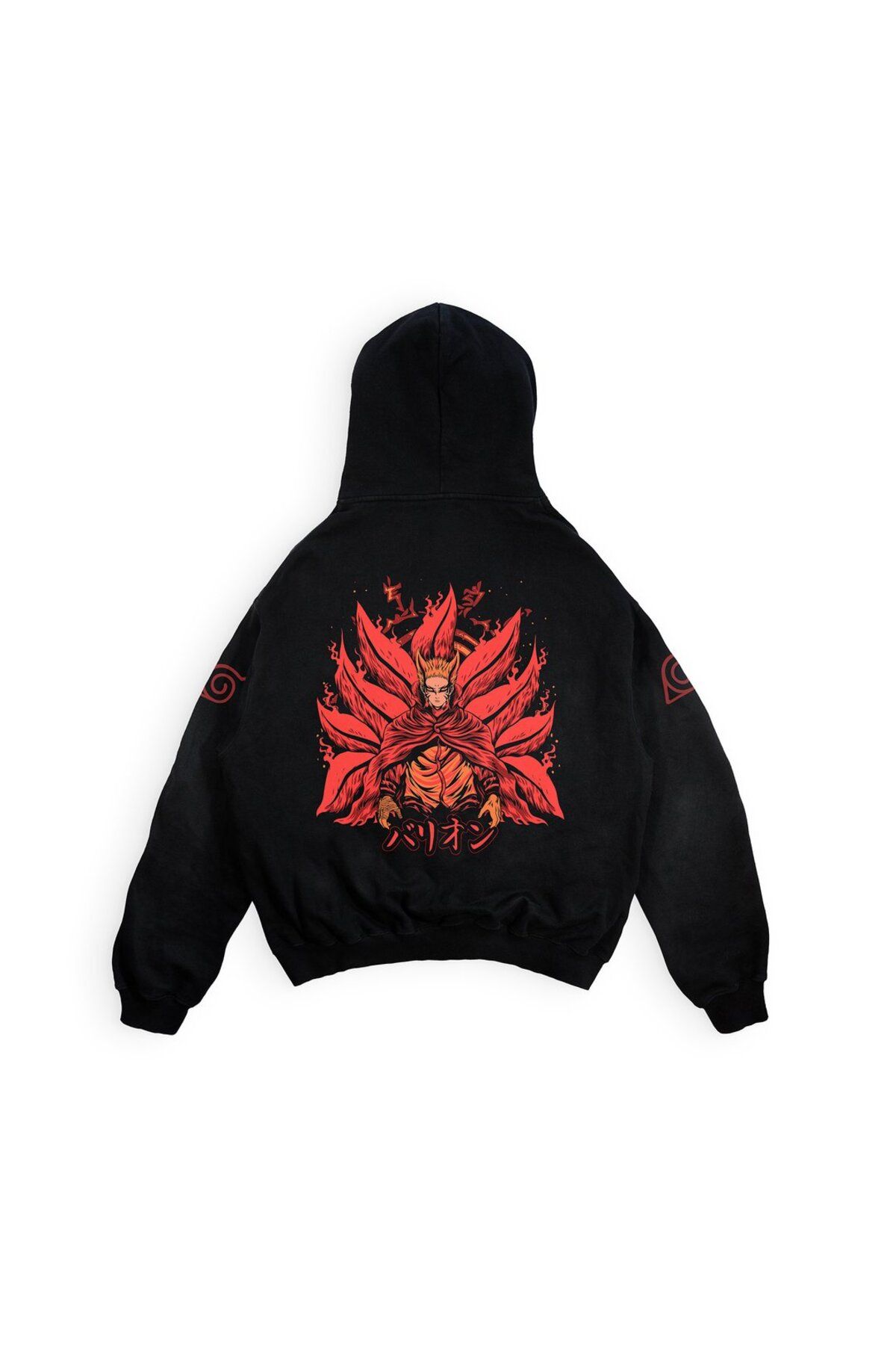 İNKER PRİNT CENTER Naruto Nine Tails Kyūbi | Hoodie