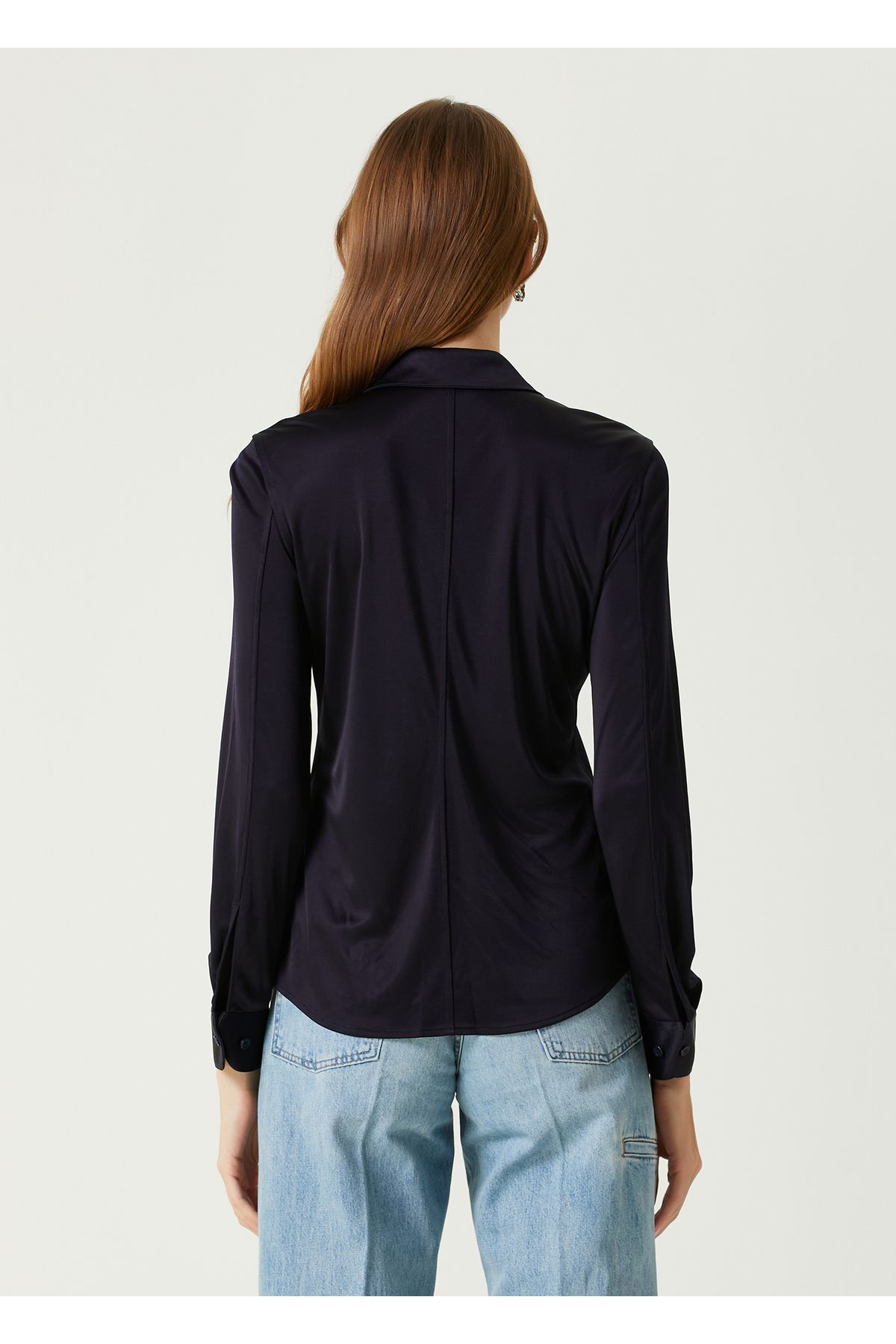Helmut Lang-Size XS Navy Blue Shirt 5