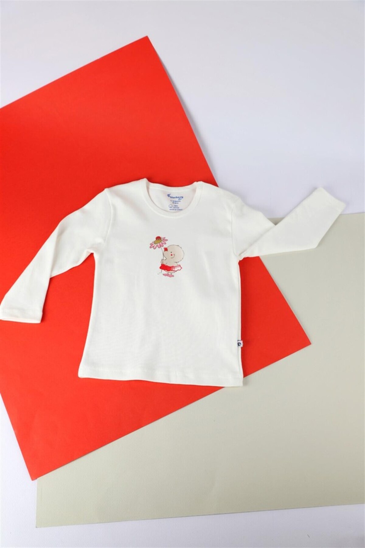 Ugly Duck 03 - 36 Ay Kız Bebek Ekru Uzun Kol Sweat fotoğrafı 5 (önizleme)