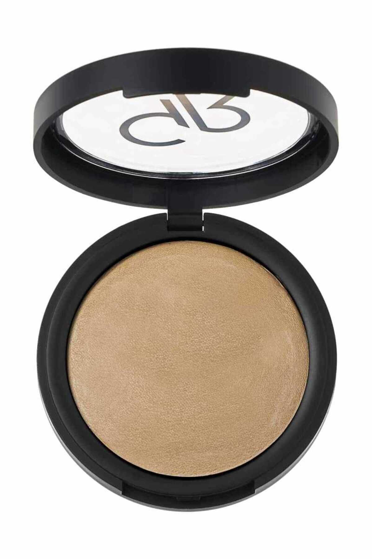 Golden Rose Mineral Terrabaked Powder - 04 Natural Rose - Mineral Etkili Fırınlanmış Pudra — بژ PTMP