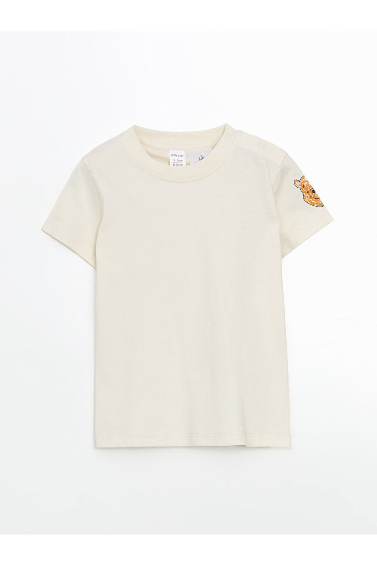 LC Waikiki-Winnie the Pooh bedrucktes Baby-T-Shirt und Unterhose – 2er-Set 4