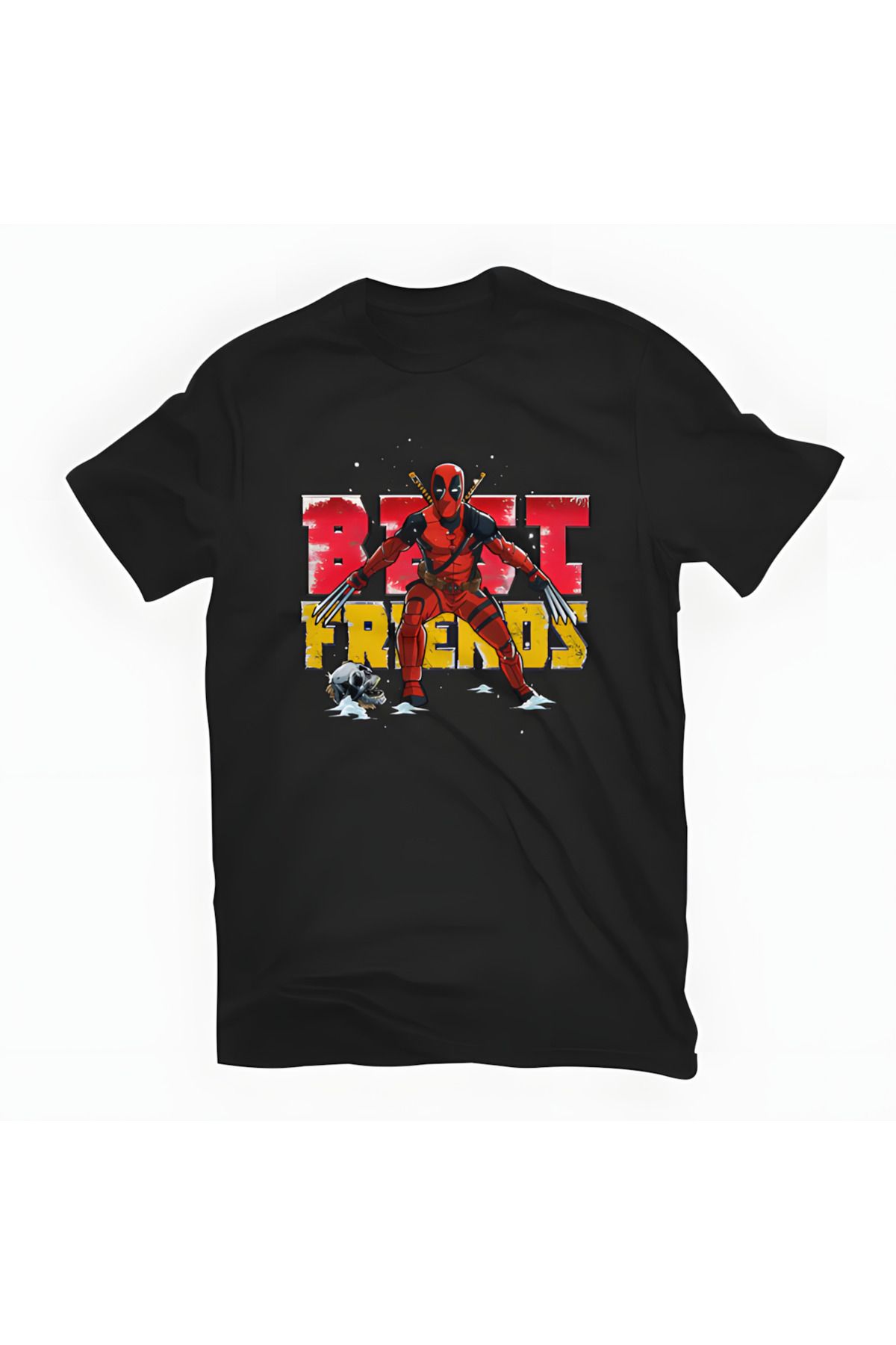 Everywear Deadpool Best Friends Regular Fit Tişört