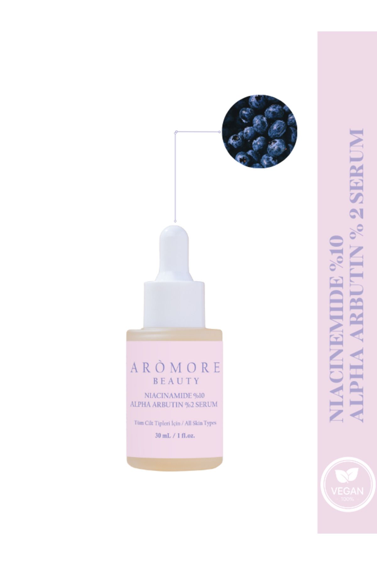 Aromore NIACINAMIDE %10 ALPHA ARBUTIN %2 SERUM