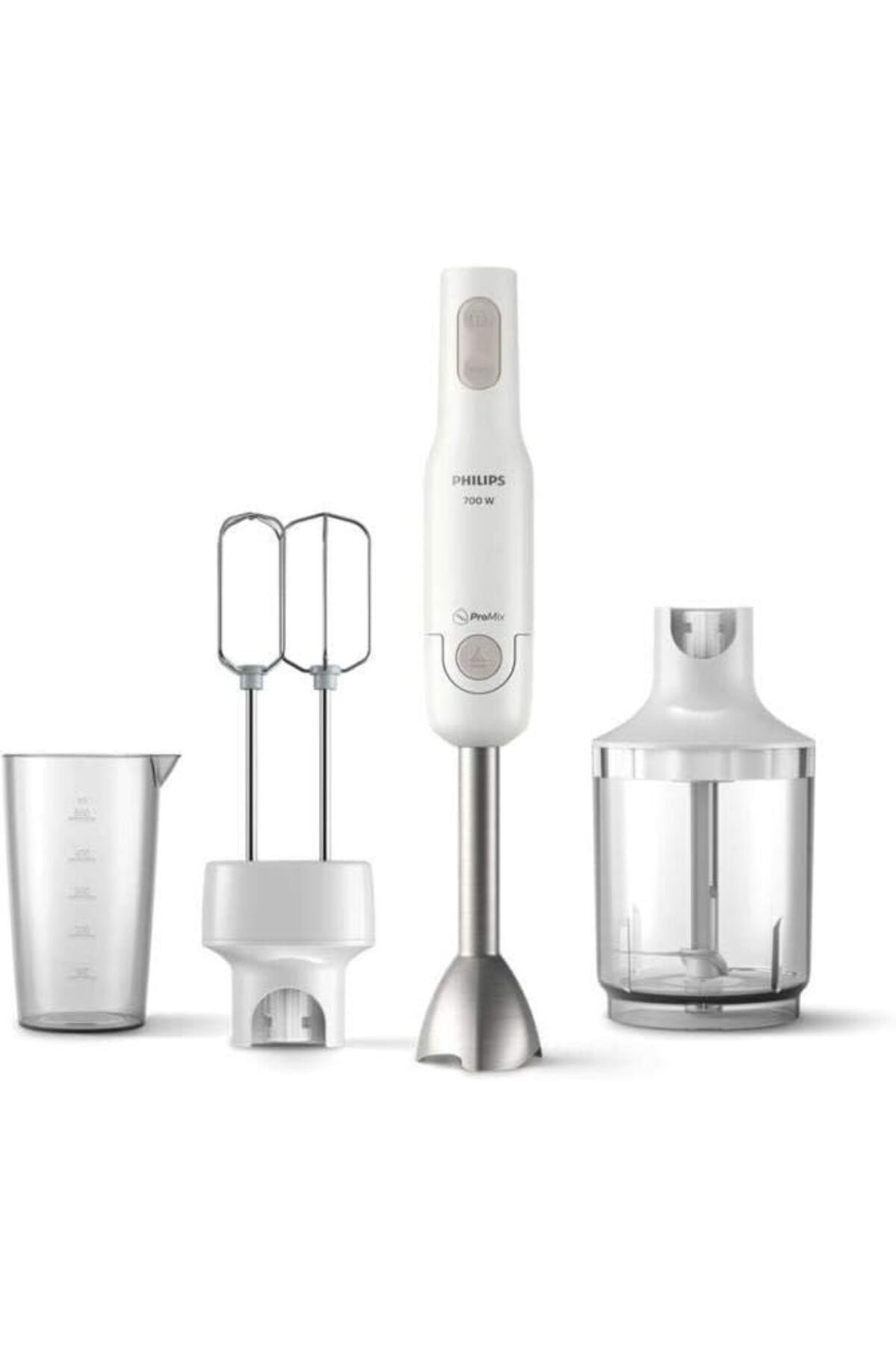 MCreative Philips HR2546/00 Blender Set, Turbo İşlevi, 700W, Beyaz