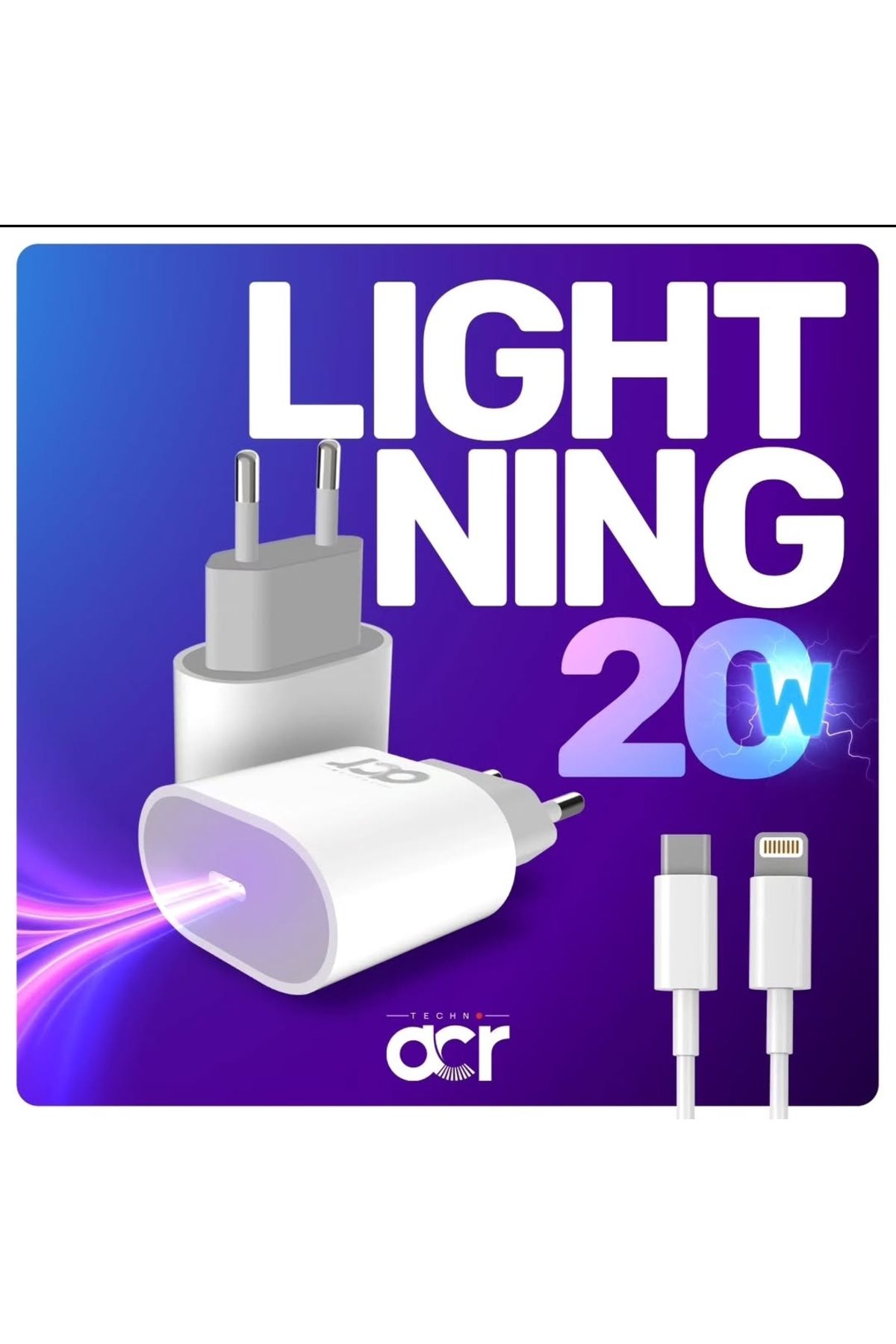 Acr LIGHTNING şarj aleti İPHONE