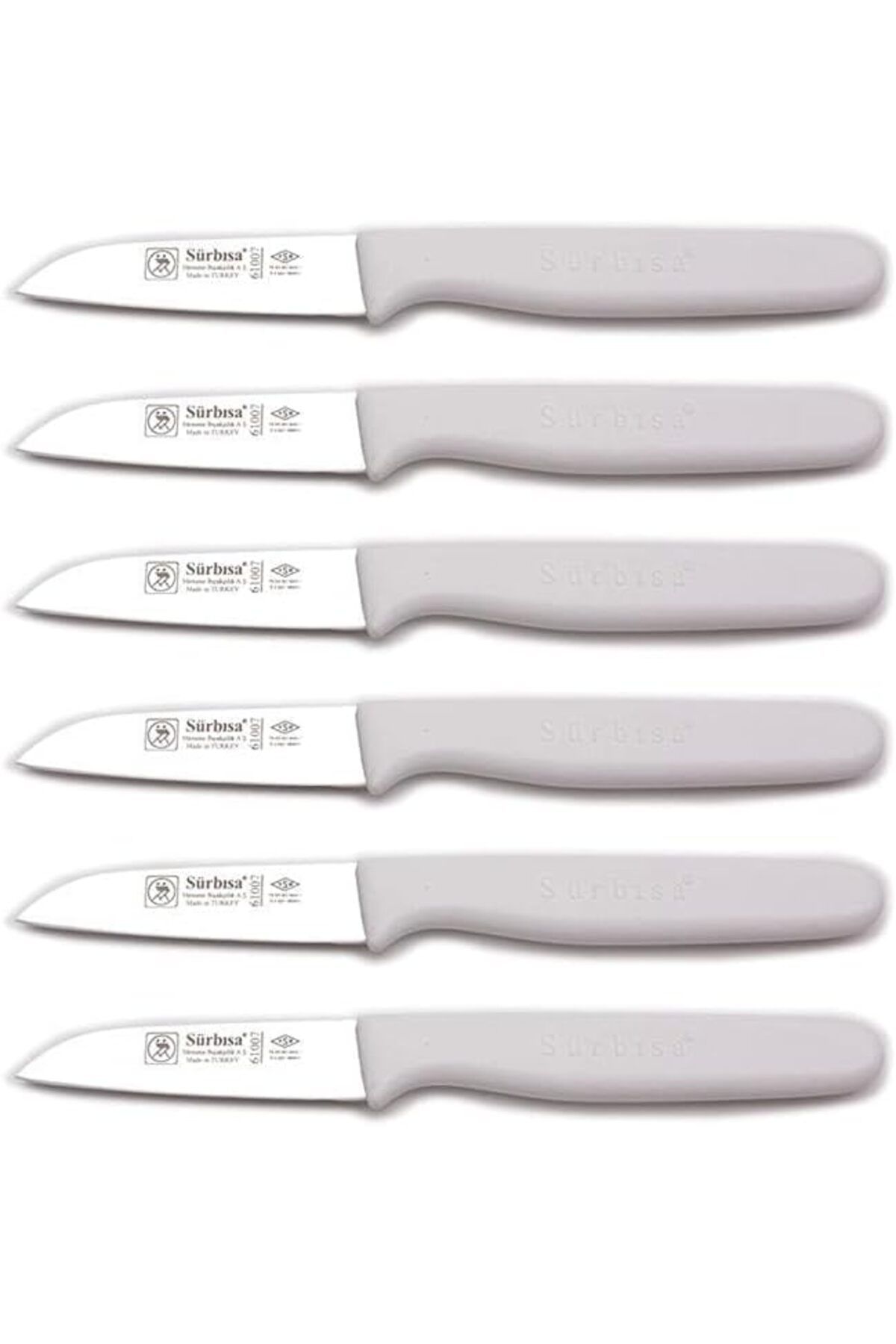 STOREMAX srhtDS Sürmene 6'lı Meyve Bıçağı Seti 61007 (Beyaz) Desing 266450