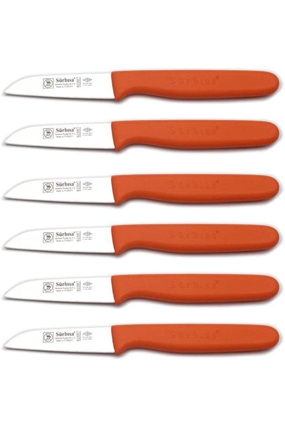 STOREMAX srhtDS Sürmene 6'lı Meyve Bıçağı Seti 61007 (Turuncu) Desing 266450
