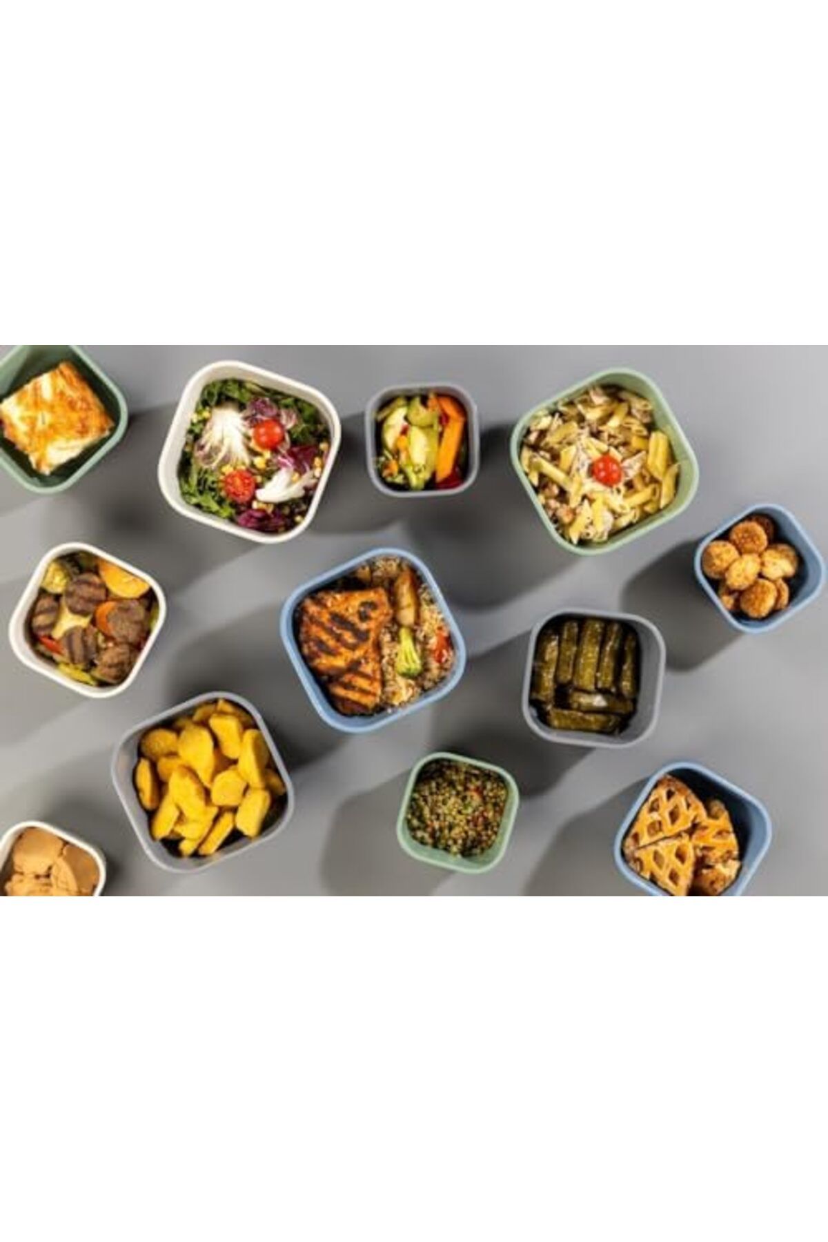 STOREMAX-Mu-Artshop Home Set of 3 Microline Storage Containers, 600-1100-1800 Ml, Micro with Air Release Lid 3