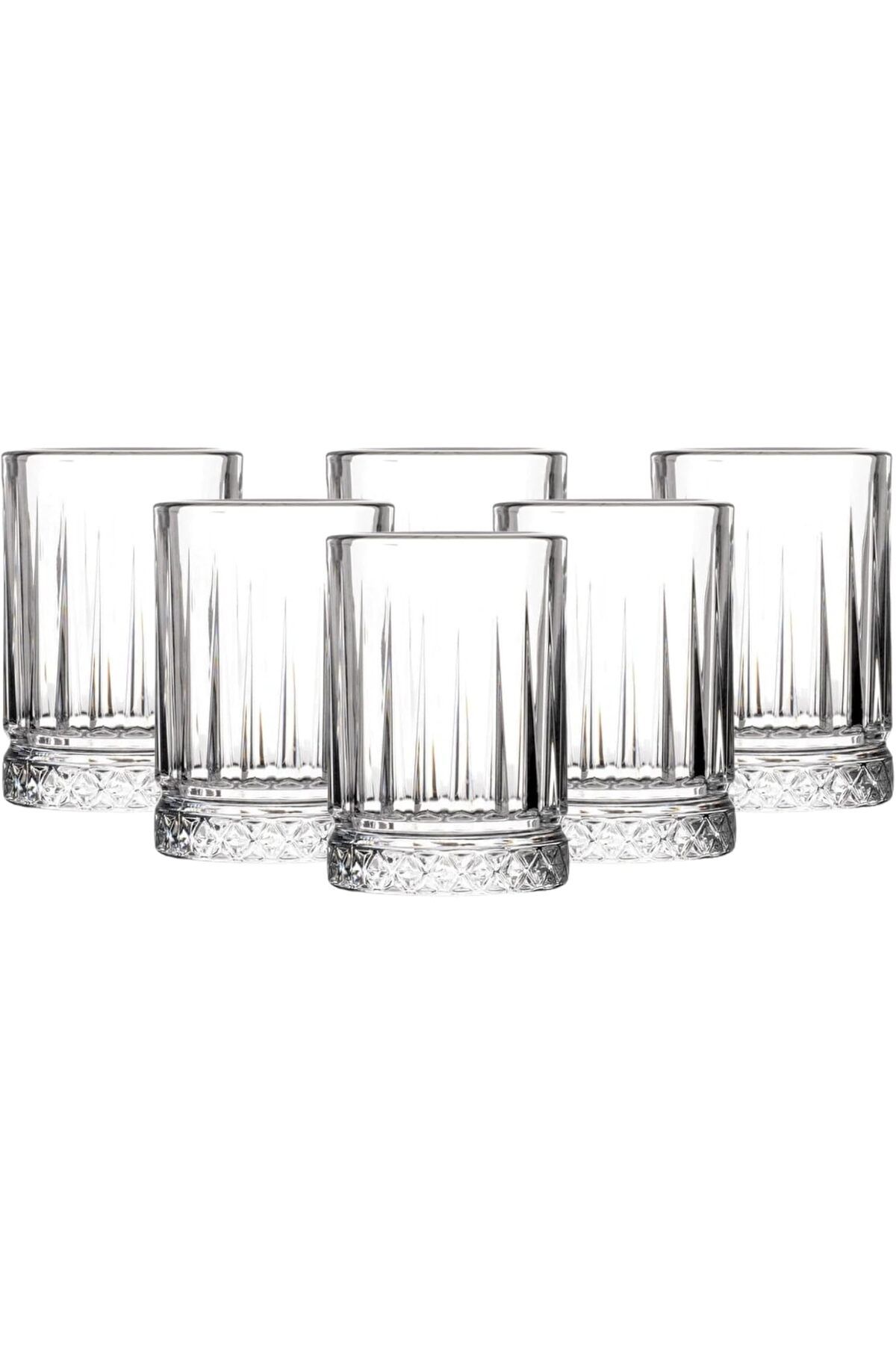 STOREMAX cmllashop Adet Cam Tekila Bardağı - 60 ML Kristal Desenli, Çok Amaçlı Kahve Yanı, Su ve Meşru