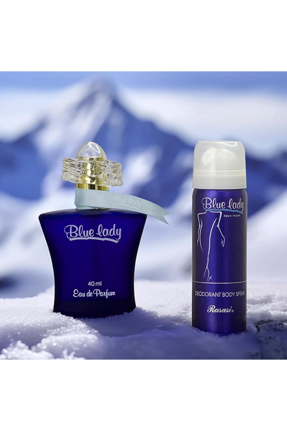 Rasasi-Blue Lady Edp + Free Deo Spray 40, 50Ml 6