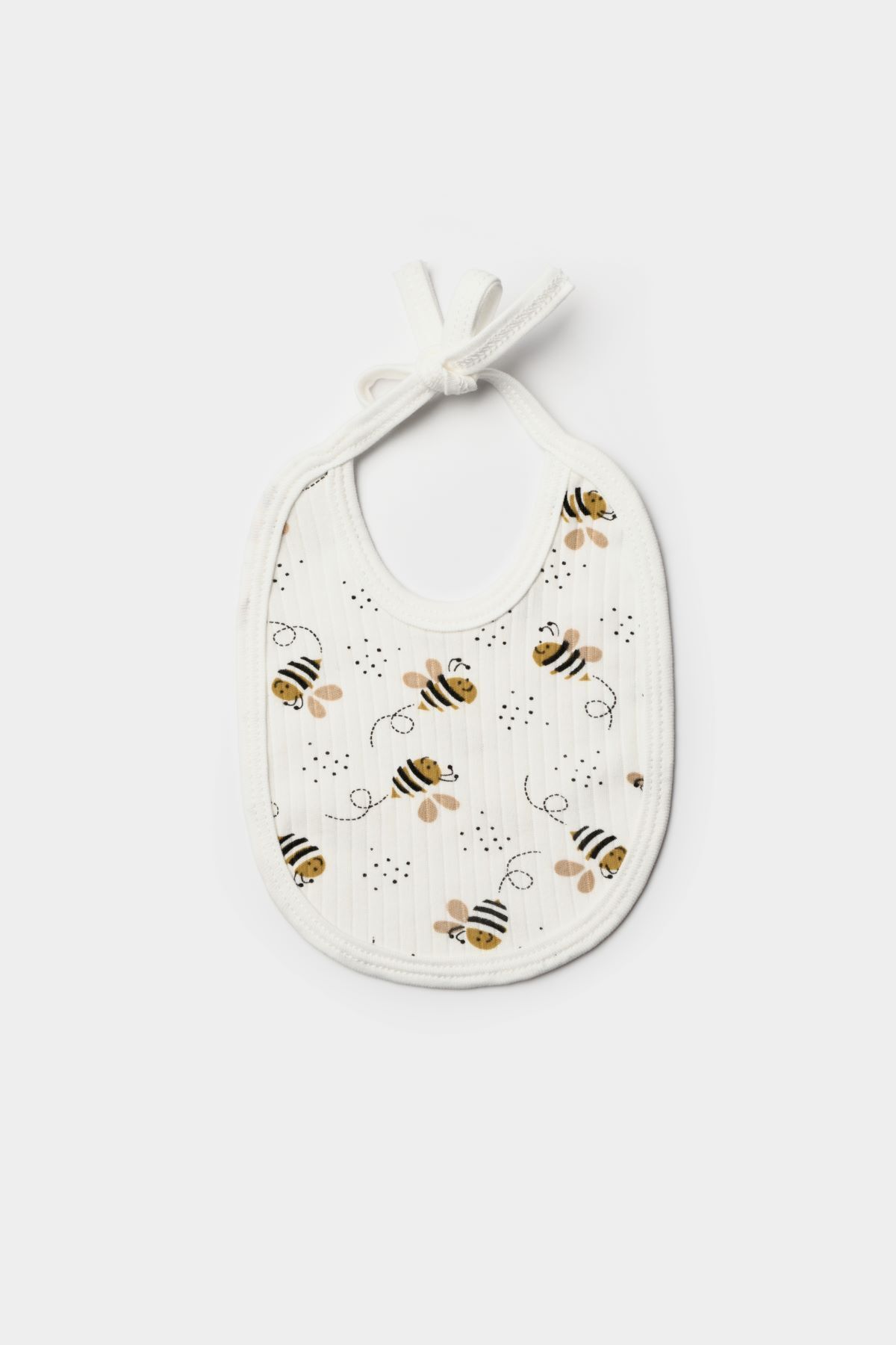 Bebe wini (6 ADET) BEBEWİNİ %100 Organik Pamuklu Çift Katlı Bebek Önlük fotoğrafı 6 (önizleme)