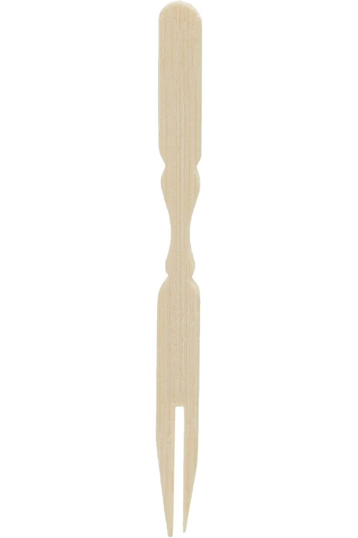 STOREMAX lvnmblya At Market Dolphin Bambu Cips Çatalı, 9 cm, 100'lü Shop Deesing 224120