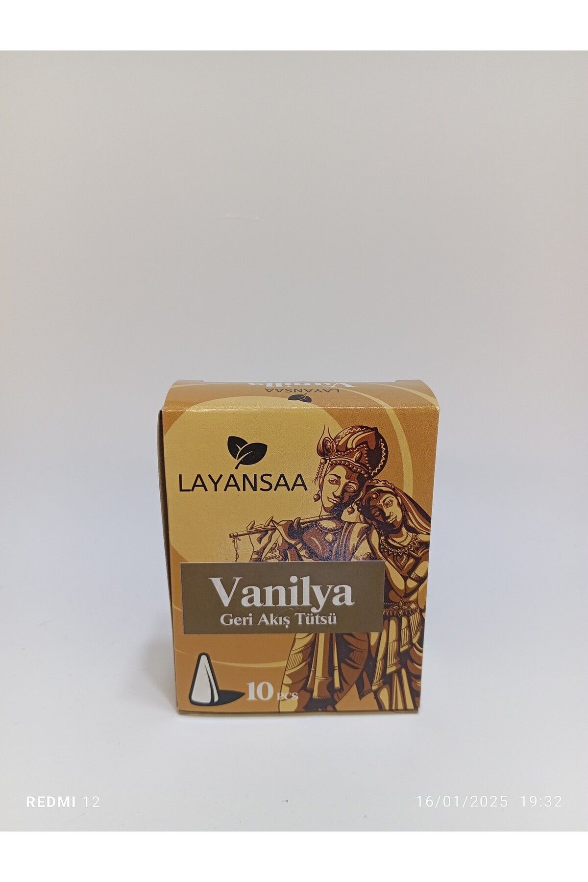 TEDİSANAT LAYANSAA VANİLYA  Geri Akış Tütsü 30 ADET (3 paket)