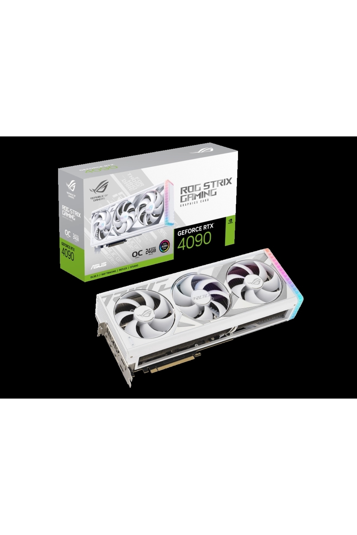 ASUS ROG-STRIX-RTX4090-O24G ジャンク品 ASUS Geforce Rtx 4090 Rog Strıx Rtx4090 O24g Whıte 24gb Gddr6x