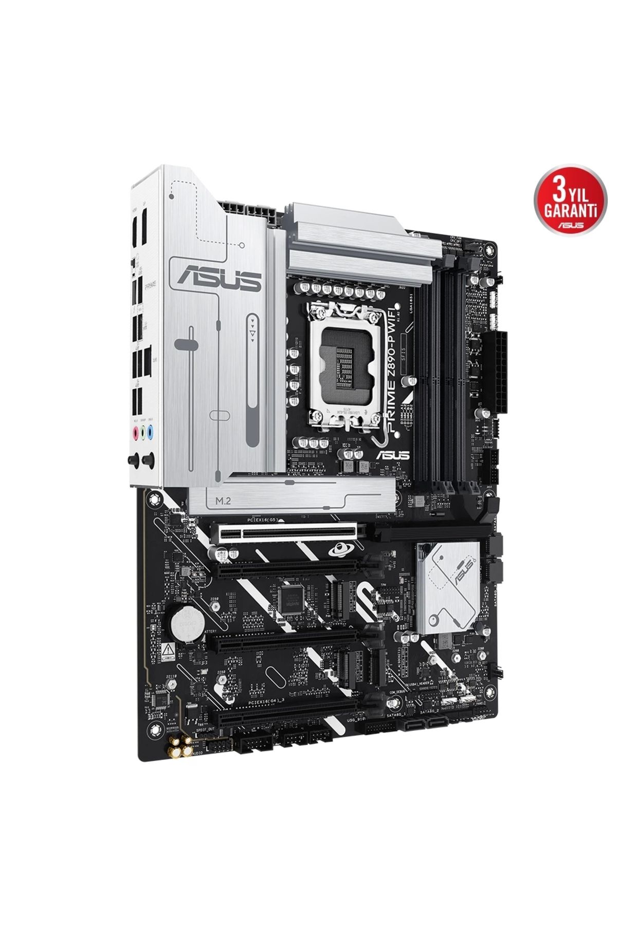 ASUS-Prime Z890-P Wifi7 Atx 14 1 2 1 - Ddr5 7600 Dp HDMI Usb4 4X M2 Usb3.2 - Intel Lga1851 Chipset 6