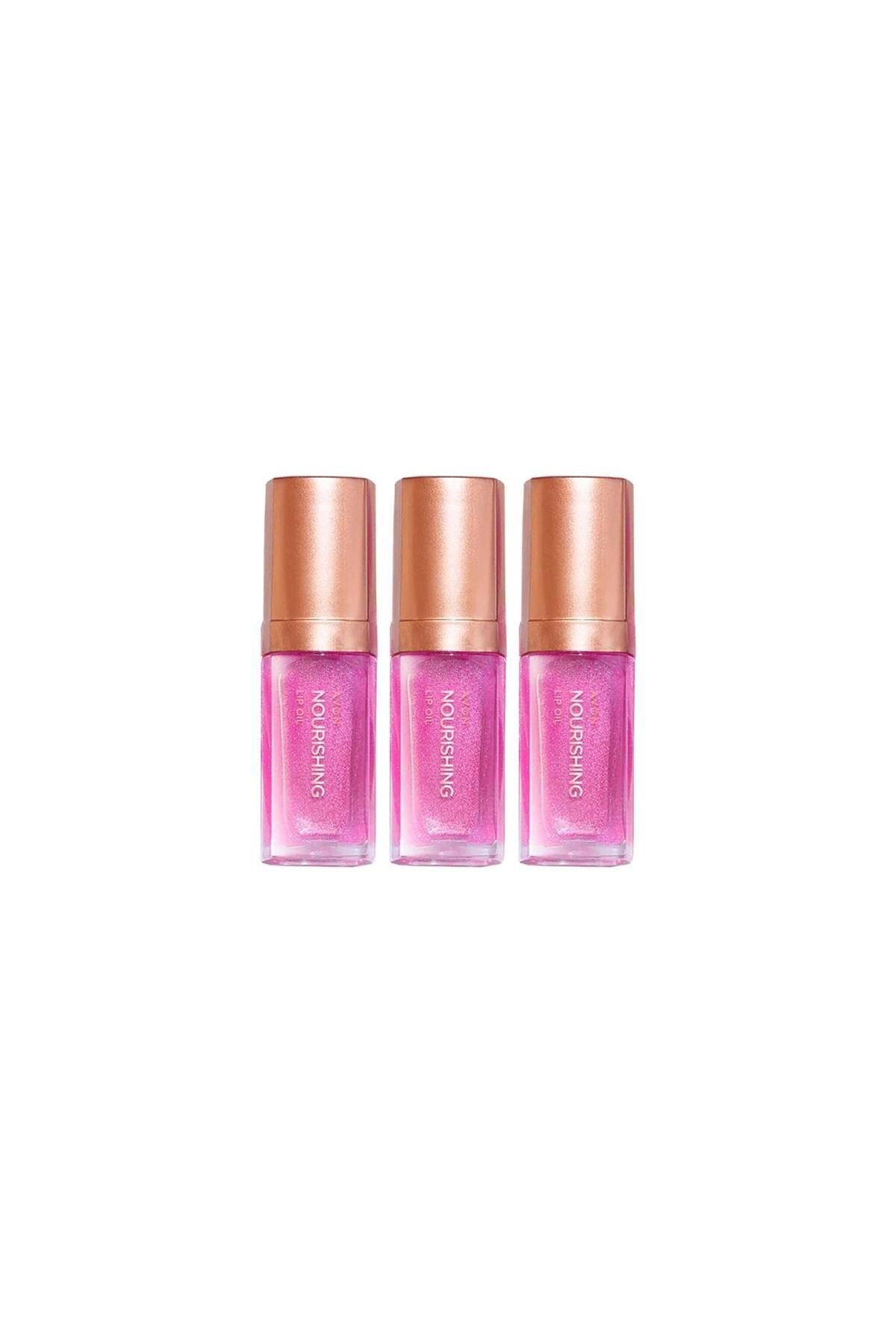 SHİMMERİNG True Shimmering Petal Dudak Bakım Yağı 7 ml 3'lü Set