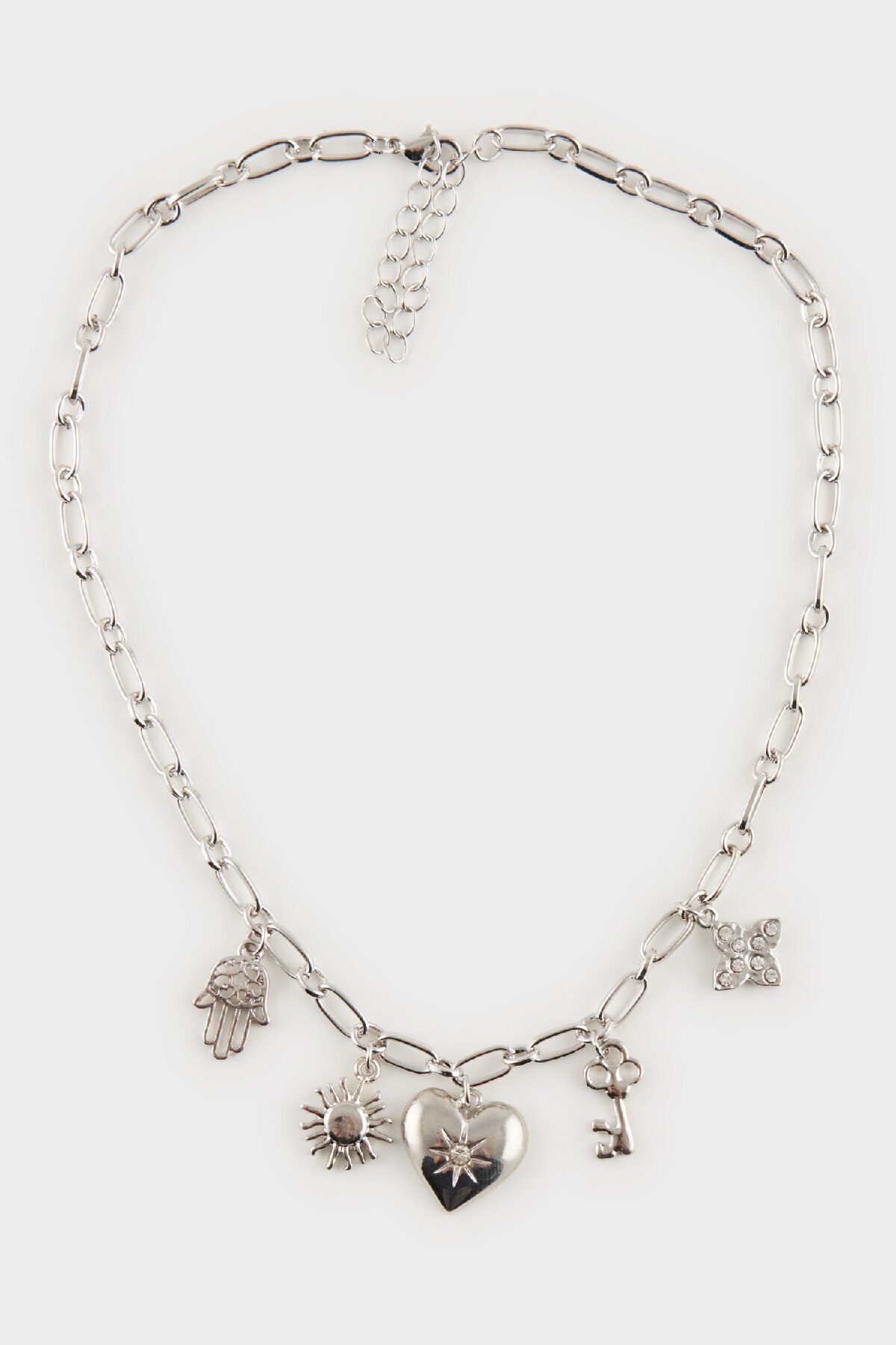 DeFacto-Damen-Charm-Halskette mit goldenen Details E4468AXNS 1