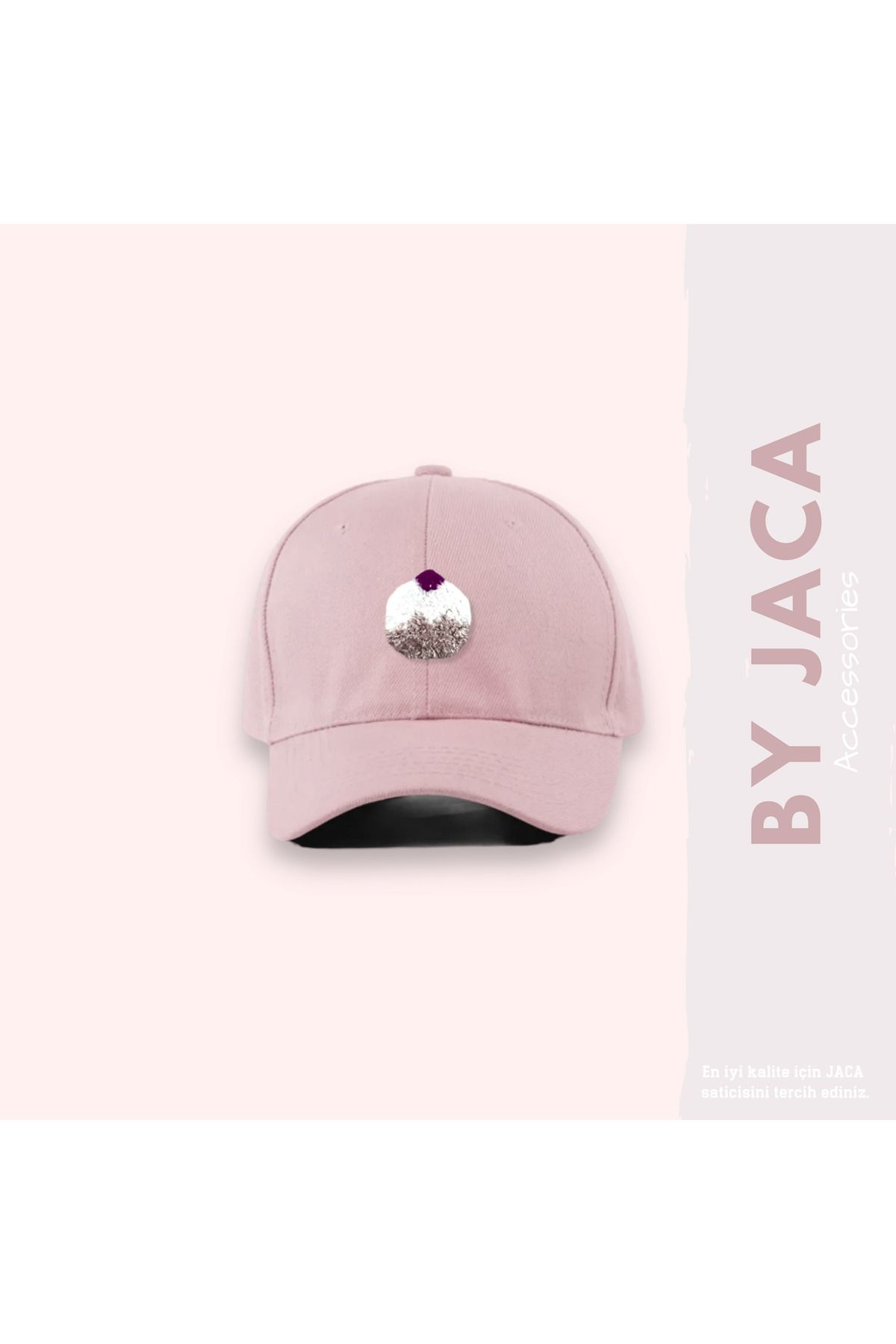 JACA Unisex Basic Mini İşlemeli Şapka Cap