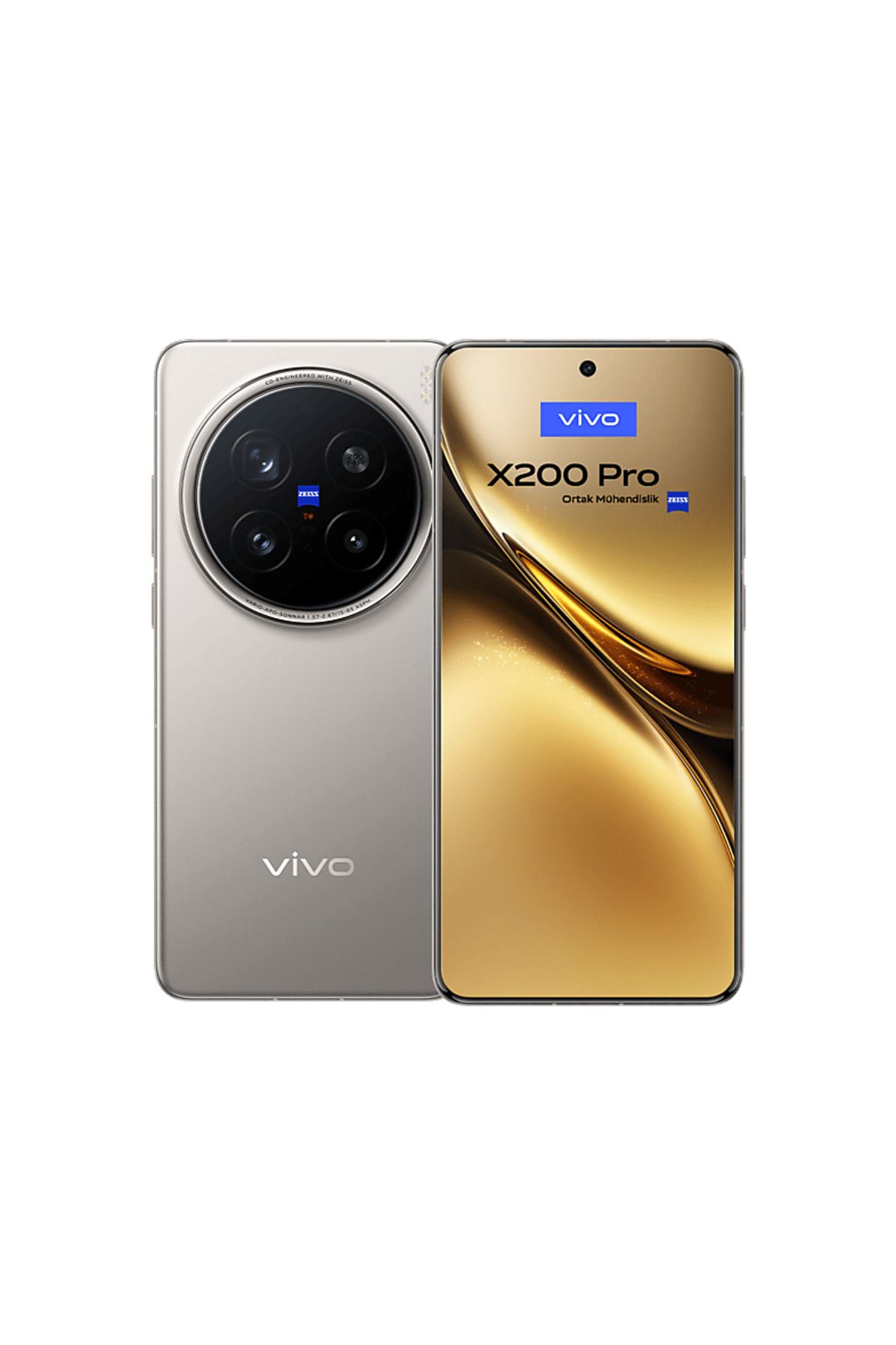 vivo X200 Pro 16/512gb Akıllı Telefon Titanyum Gri