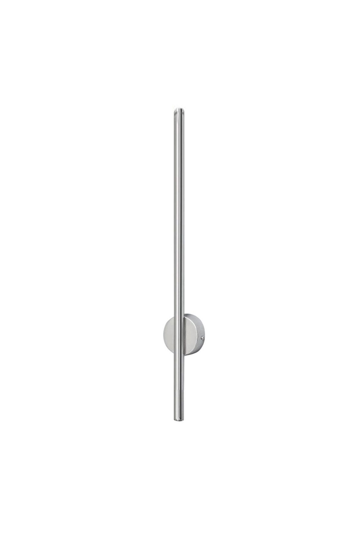 Dekoratif Led Aplik Krom Gümüş Renkli 70 cm Gün Işığı