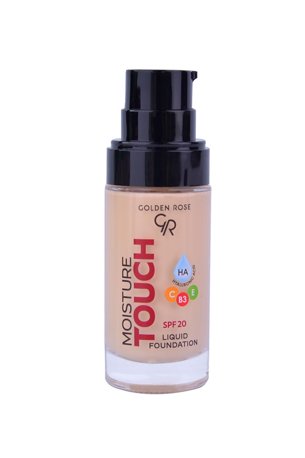 کرم پودر مرطوب کننده مویسچر تاچ شماره: 101 - کرم پودر مرطوب کننده هیالورونیک اسید SPF 20 - 30 میلی لیتر — سفید P-MLF — تصویر 3 از 6