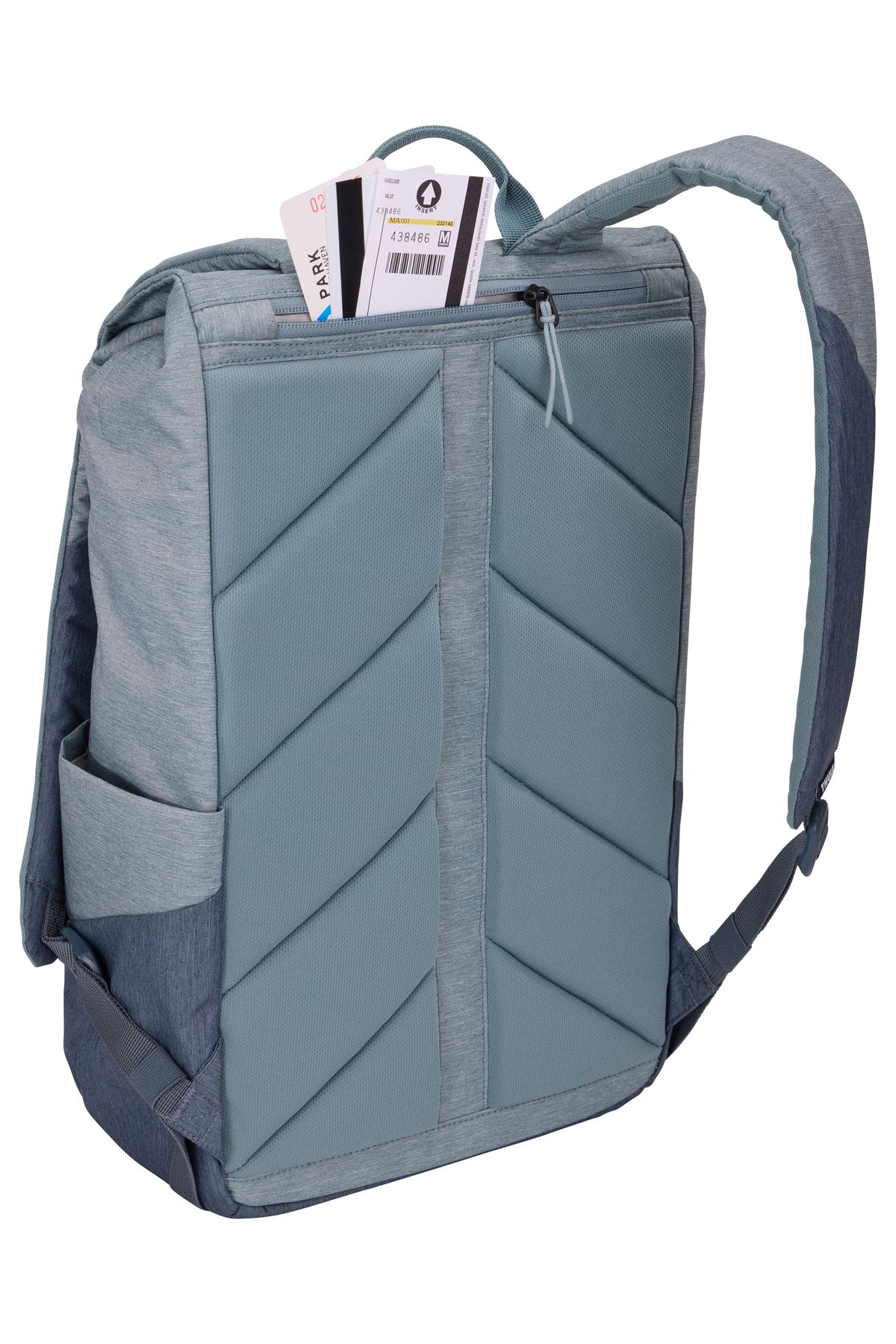 Thule-حقيبة ظهر للكمبيوتر المحمول Lithos 16L - Pond Gray CA.TLBP213PS 7