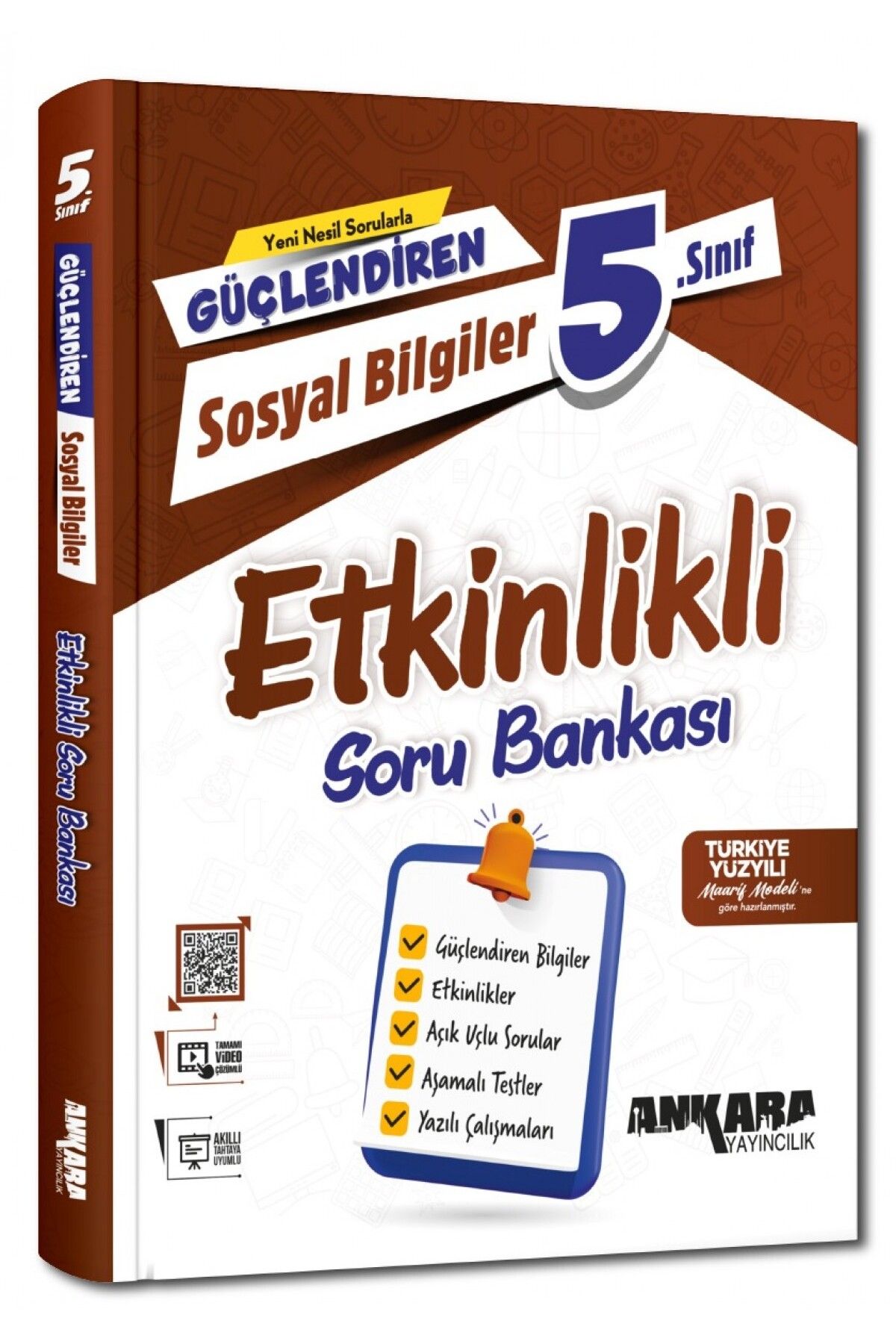 Ankara Yayıncılık 5.sınıf Güçlendiren Sosyal Bilgiler Etkinlikli Soru Bankası