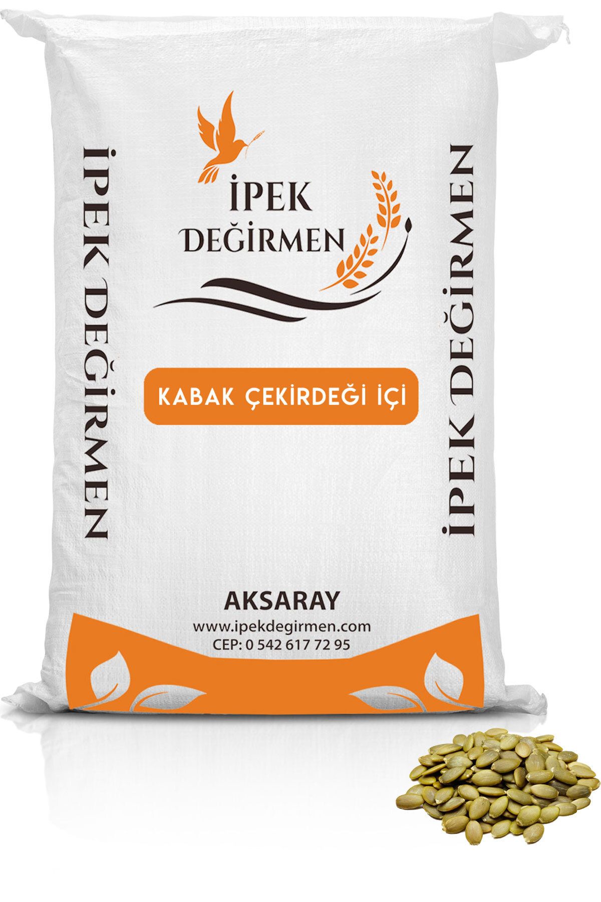 İpek Değirmen 1 Kg Çiğ Kabak Çekirdeği İçi Katkısız Taze