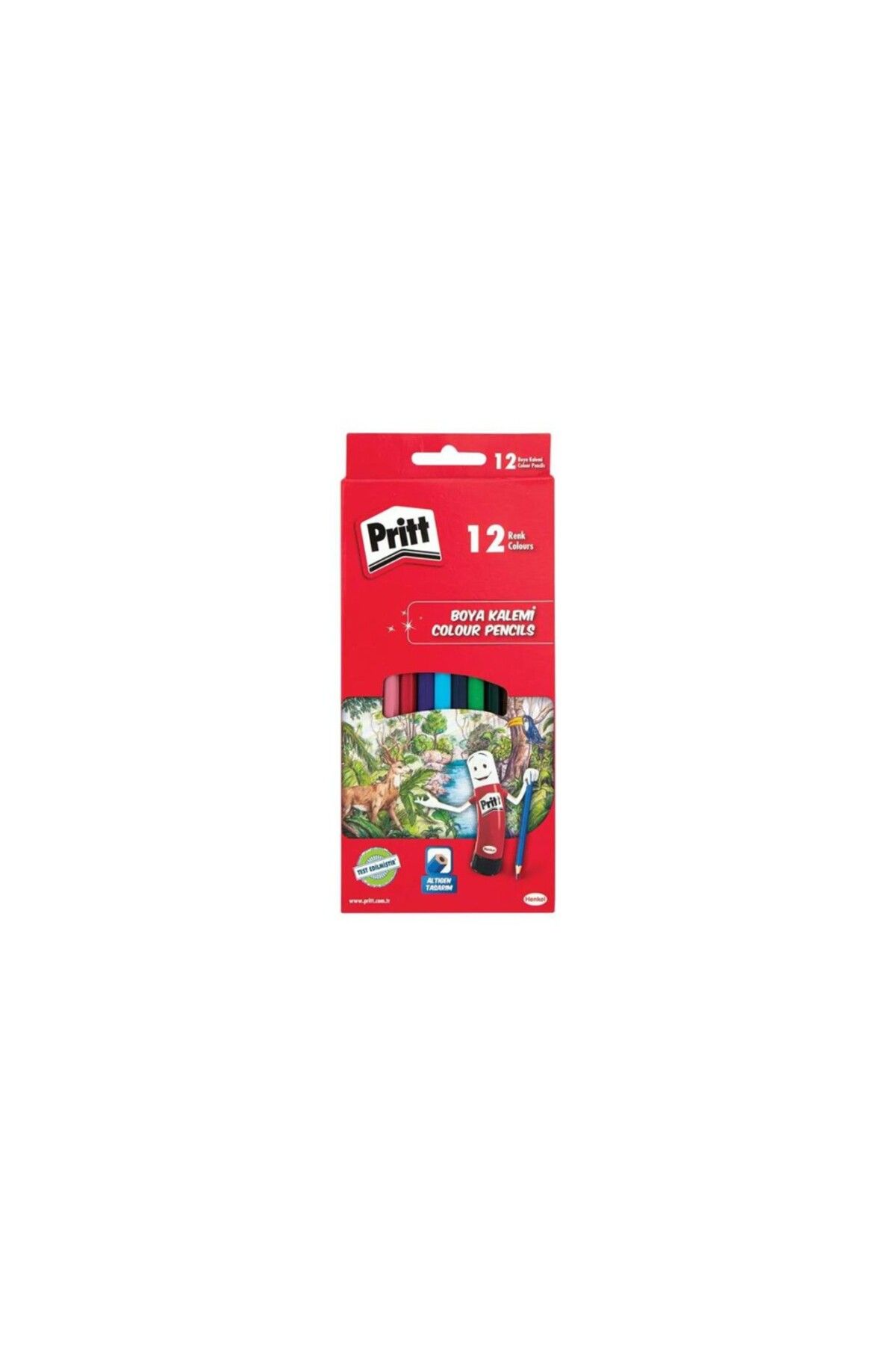 Pritt 12 Renk Silinebilir Mum Boya 1433960