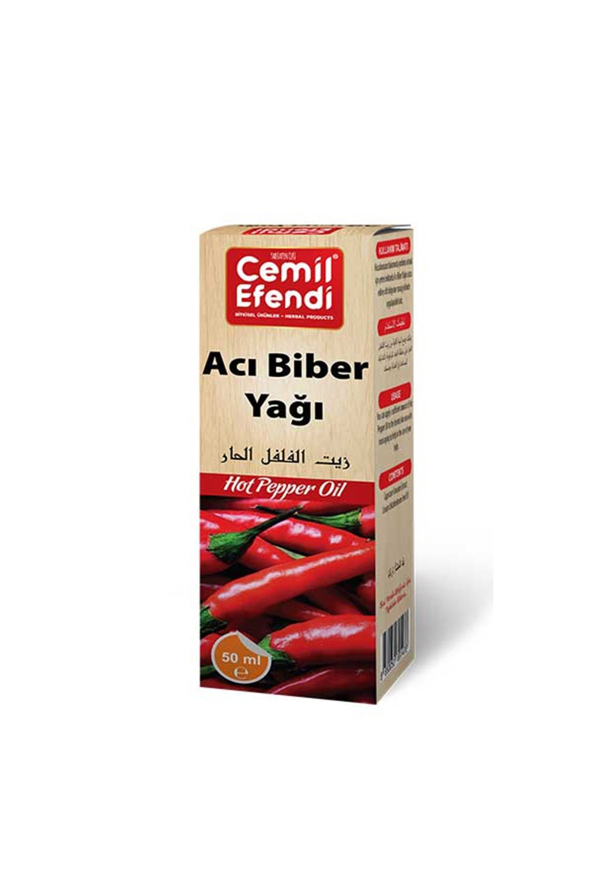 EGATOPTAN Acı Biber Yağı 50 Ml.