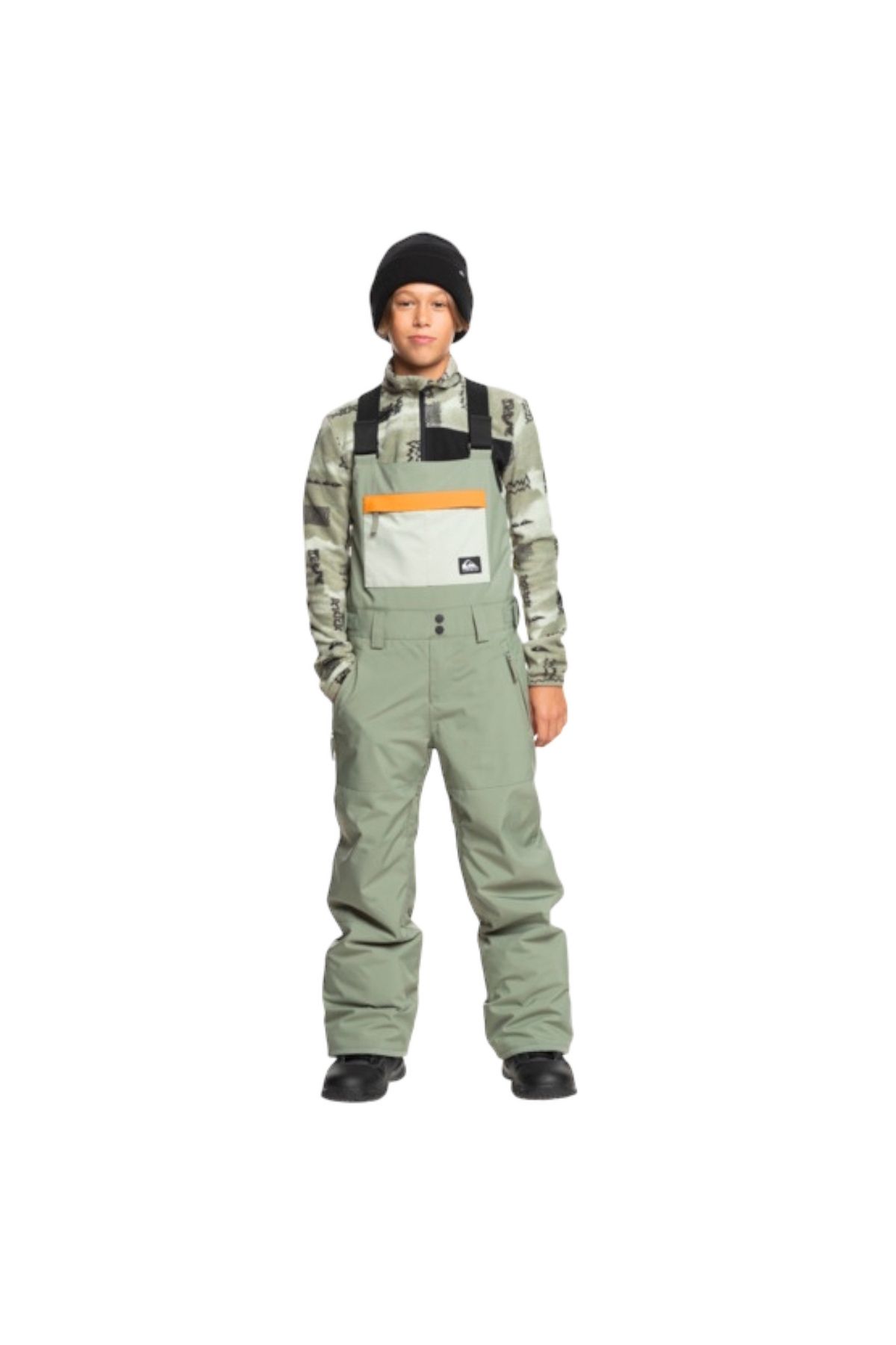Quiksilver Erkek Çocuk Snowboard Pantolonu Mash Up Youth Bib