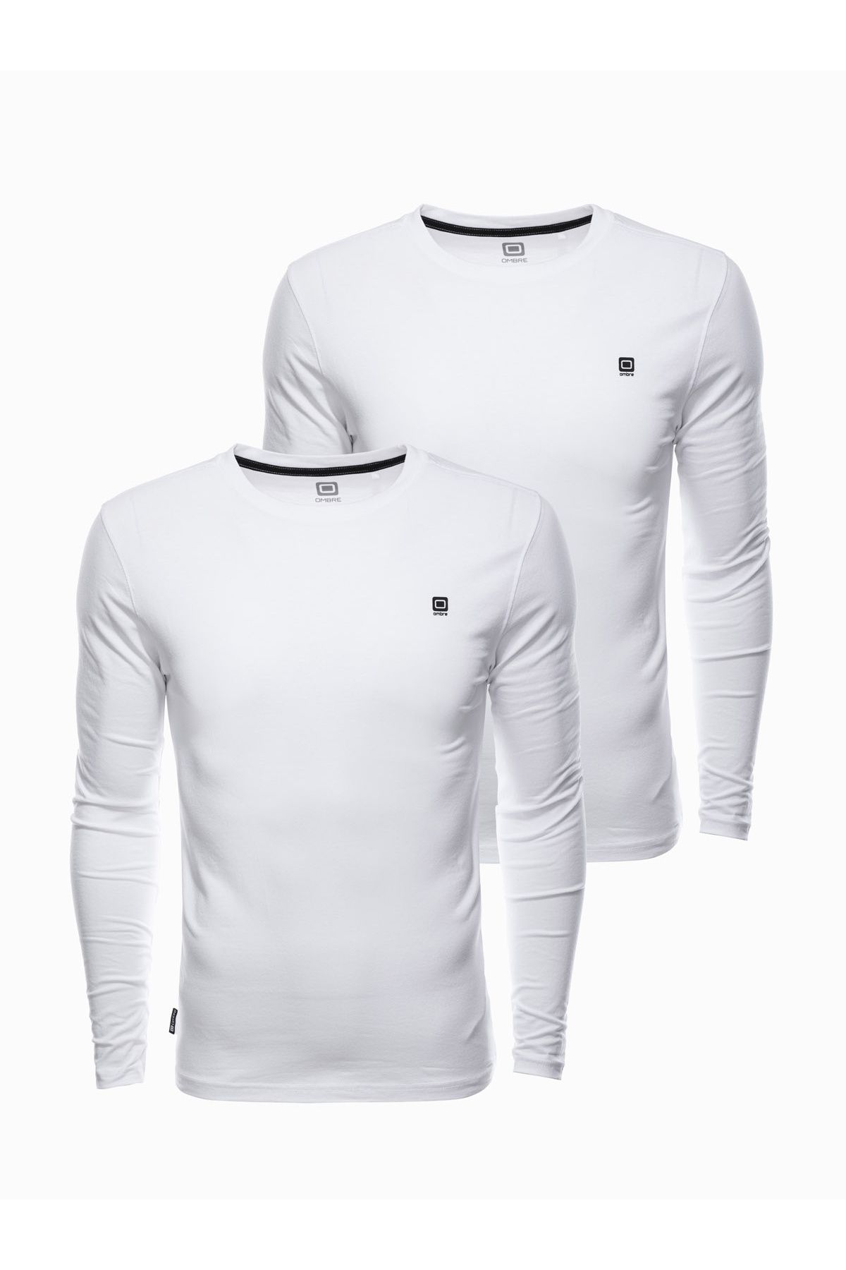OMBRE-Herren Langarm-Set mit Elasthan - MIX 2er-Pack V2 Z40 XL 1