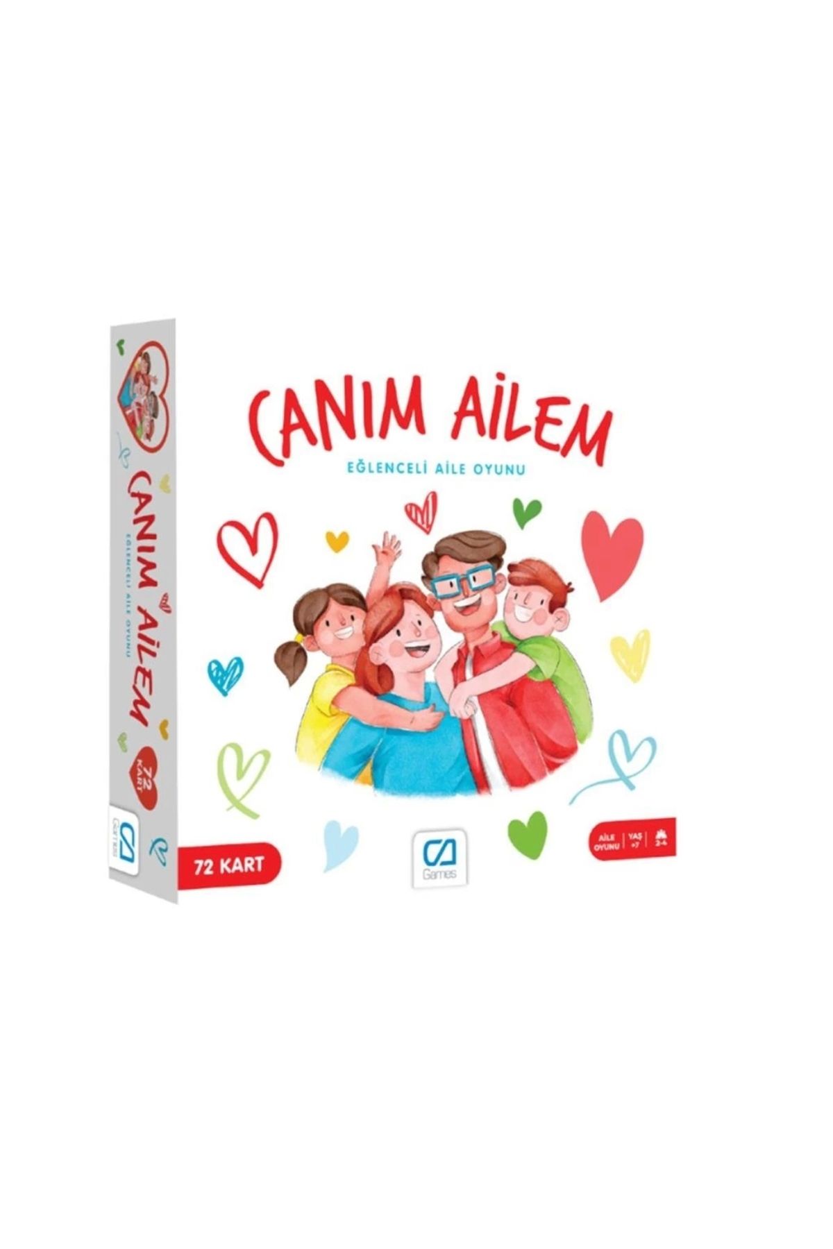 SYNOPE Çocuk Gelişim CAOYN-6025 Canım Ailem Kutu Oyunu -CA Games