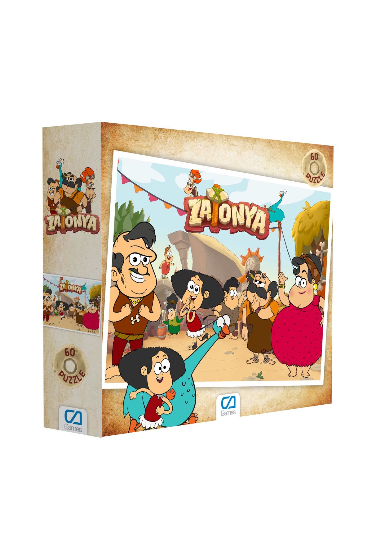 CA Games C&A Games Zatonya 60 Parça Puzzle