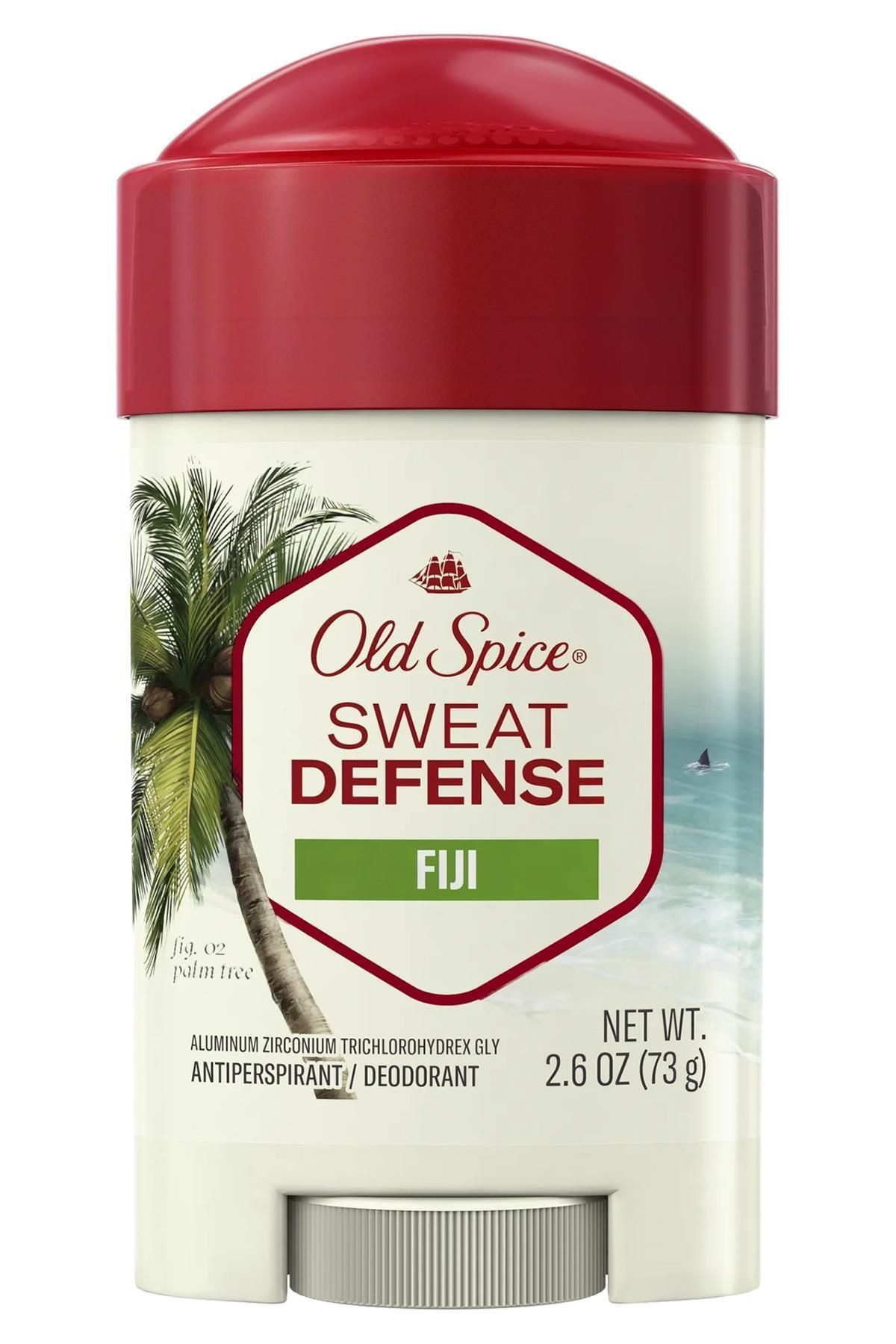 Old Spice Sweat Defense Fiji Antiperspirant Stick Deodorant 73GR