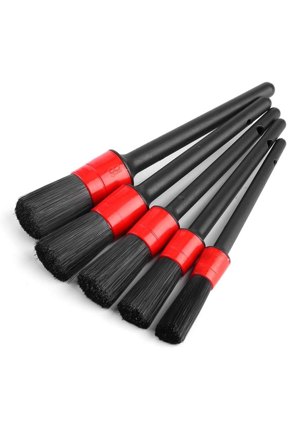 MUBX Oto Temizlik Detay Fırça Seti Dash Brush Oto Detaylı  Fırça Seti (5li Set )