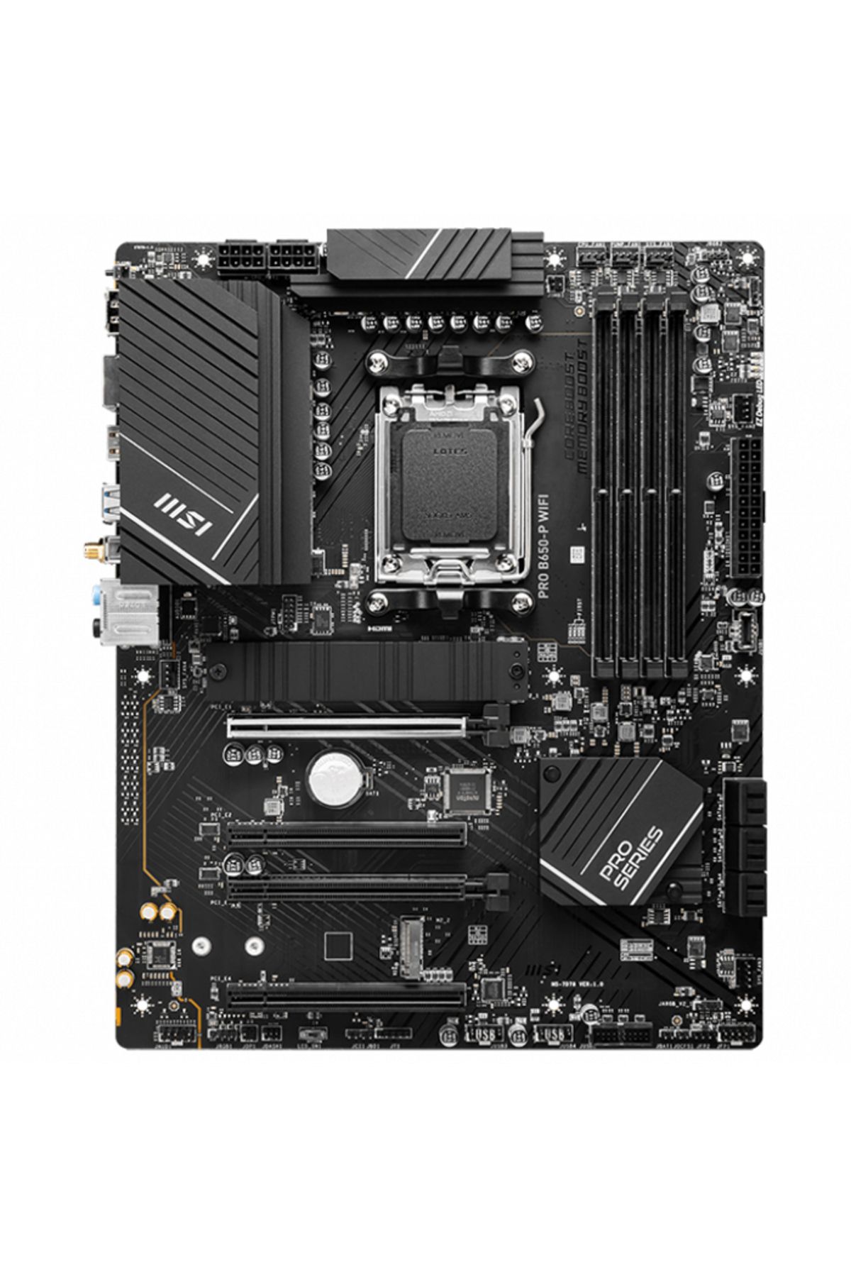 MSI-Pro B650-P Wifi Ddr5 6400 (Oc) HDMI Atx Am5 - Lightweight & Comfortable 2