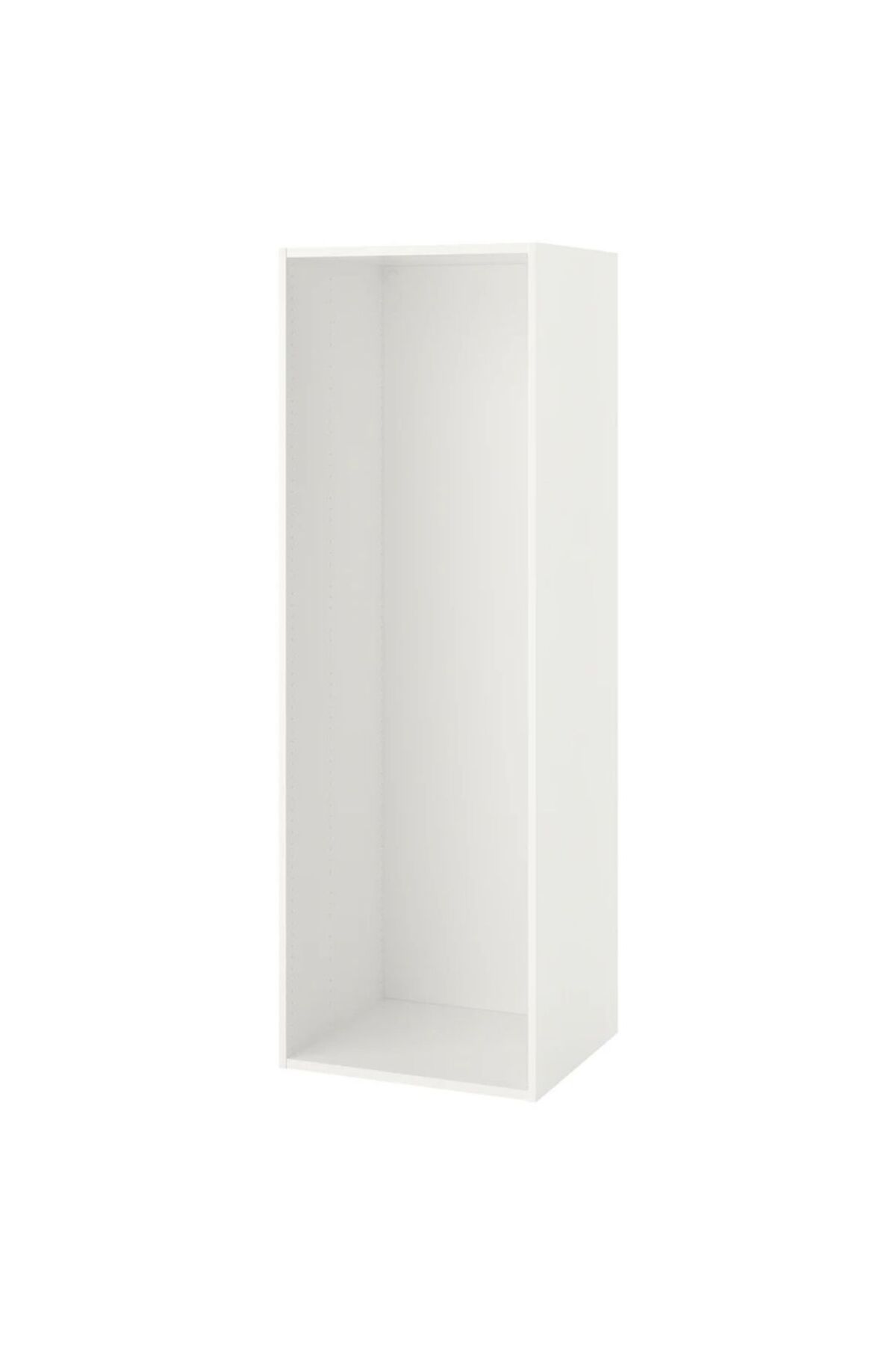 AHŞAPEVİM KOPYA - Beyaz Dikdörtgen Çok Amaçlı Banyo Mutfak Rafı Kitaplık Çiçeklik Mdf 80x55x180cm