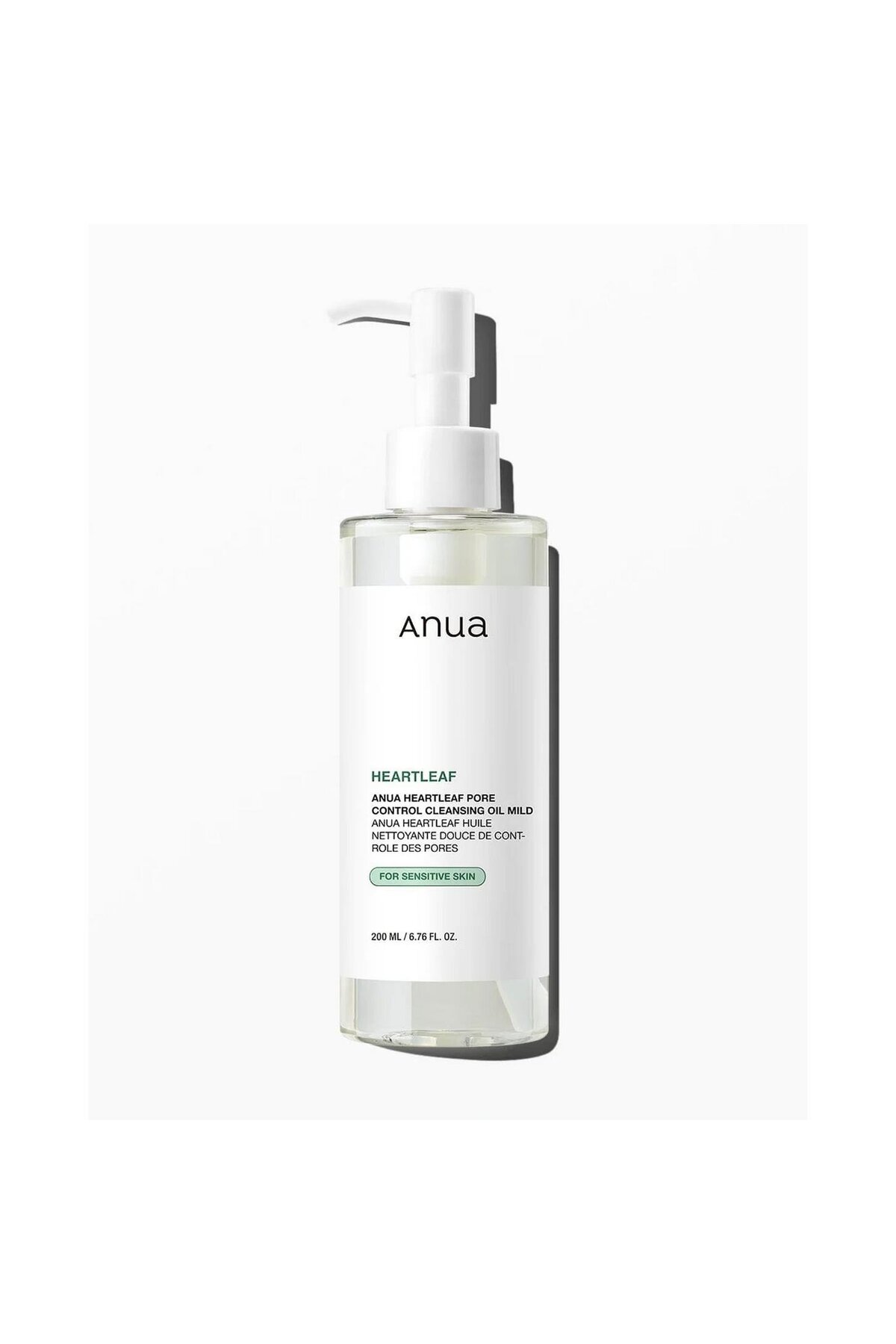 ANUA روغن پاک کننده ملایم کنترل کننده منافذ پوست هارتلیف - پاک کننده پایه روغنی برای منافذ بزرگ ۲۰۰ میلی لیتر — KRNDY1213
