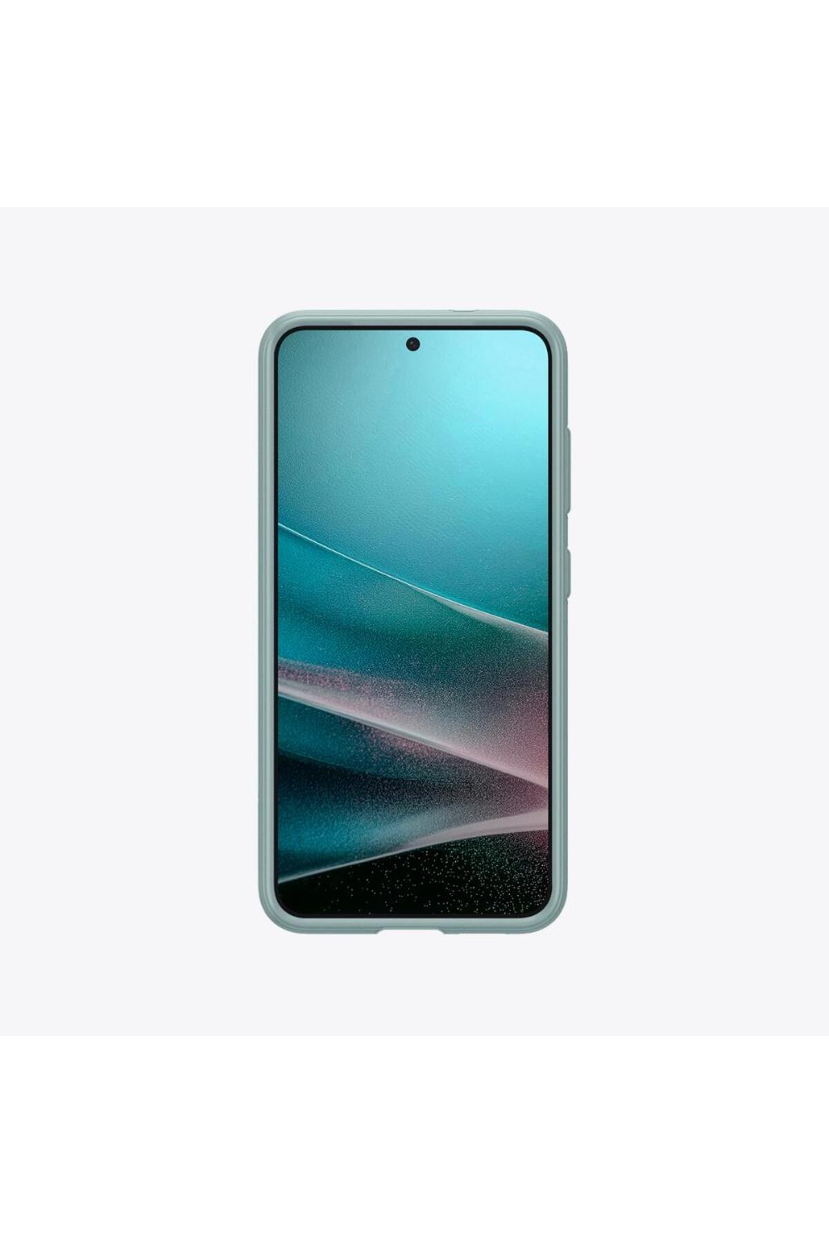 Spigen-Spigen Parallax MagFit for Samsung Galaxy S25 case [MagSafe compatible] - Sage Green 6