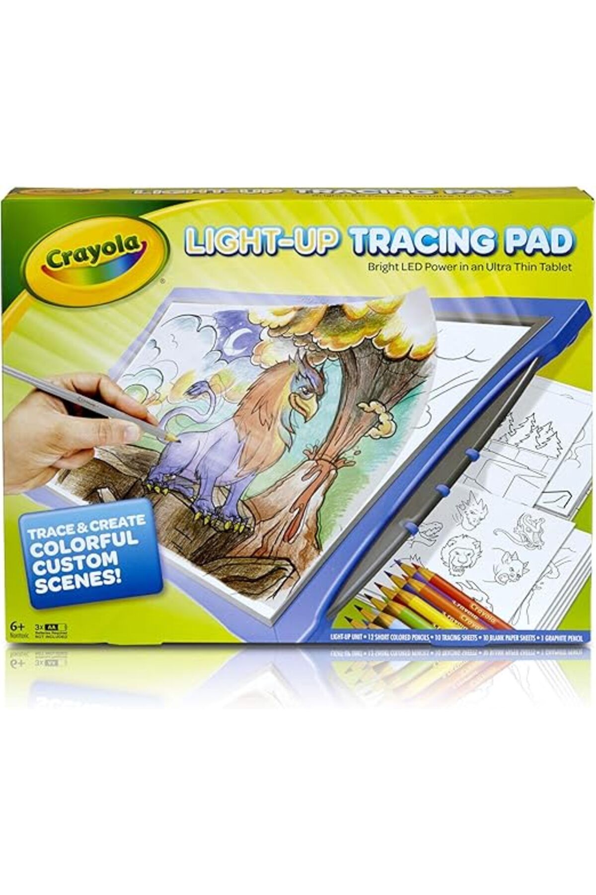 Crayola-Light-Up Tracing Pad Blue 04-0136 1
