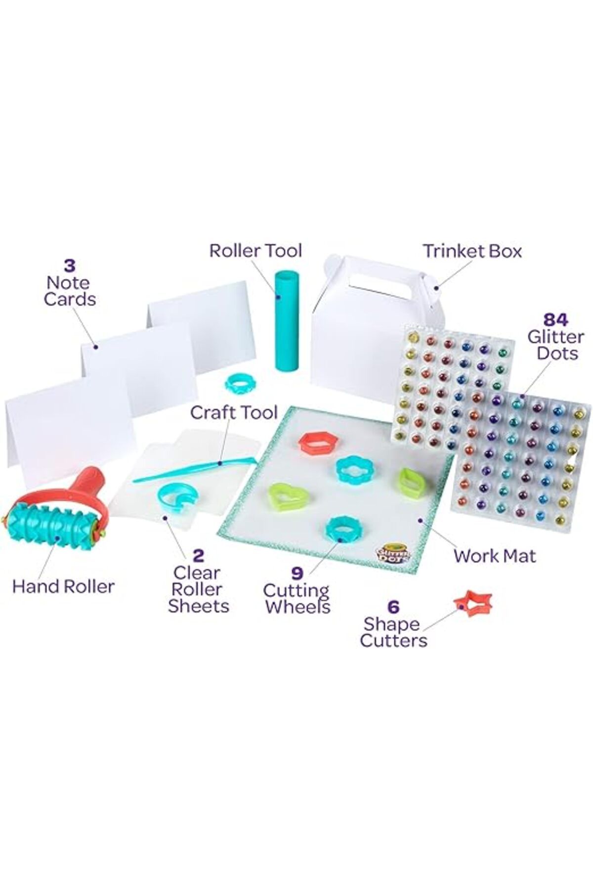 Crayola-Glitter Dots Sparkle Station - 84 Dots 04-0704 2