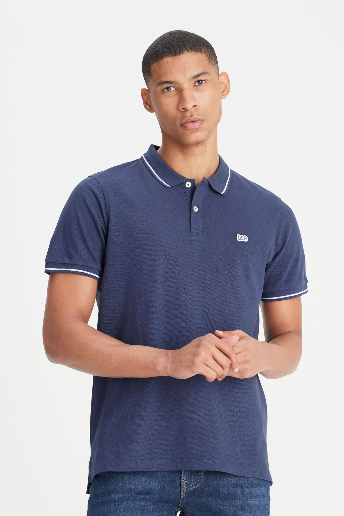 Lee Erkek Regular Fit Polo Yaka T-shirt