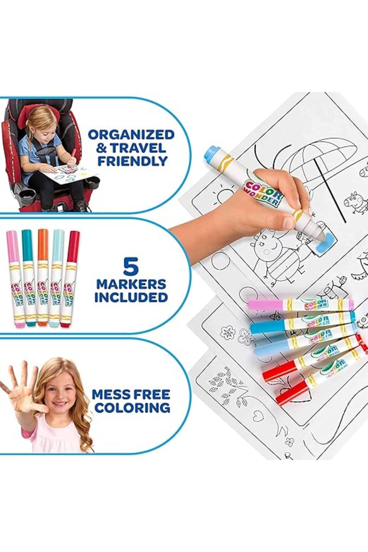 Crayola-Color Wonder Set Mess Free Colouring Once Upon A Time CY75-2816 2