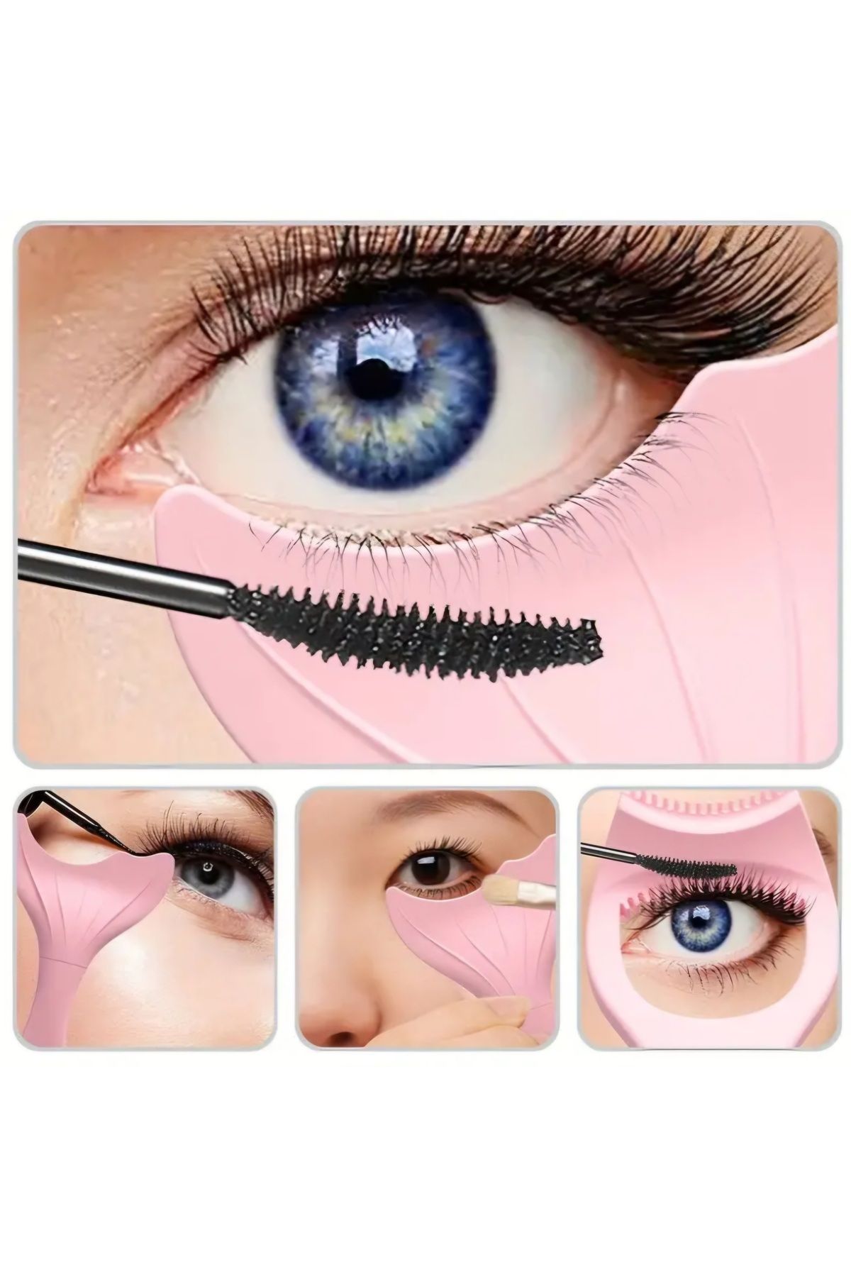 Beauty Box-1 Piece Eyeliner and Mascara - Non-Smudging, Eyelash Curler, Odorless Silicone 6