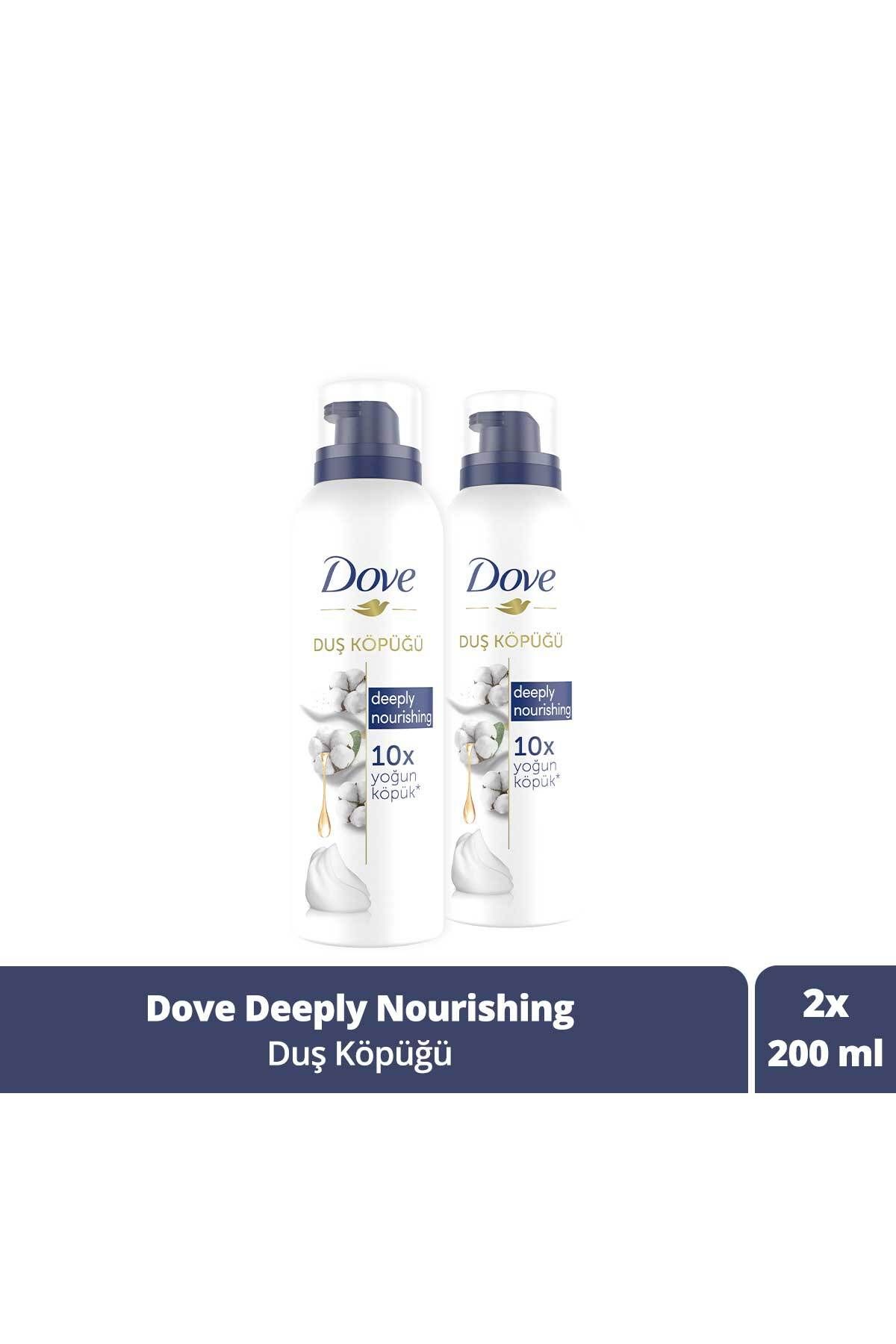 Dove Duş Köpüğü Depply Nourishing Yoğun Köpük 200 ml x2