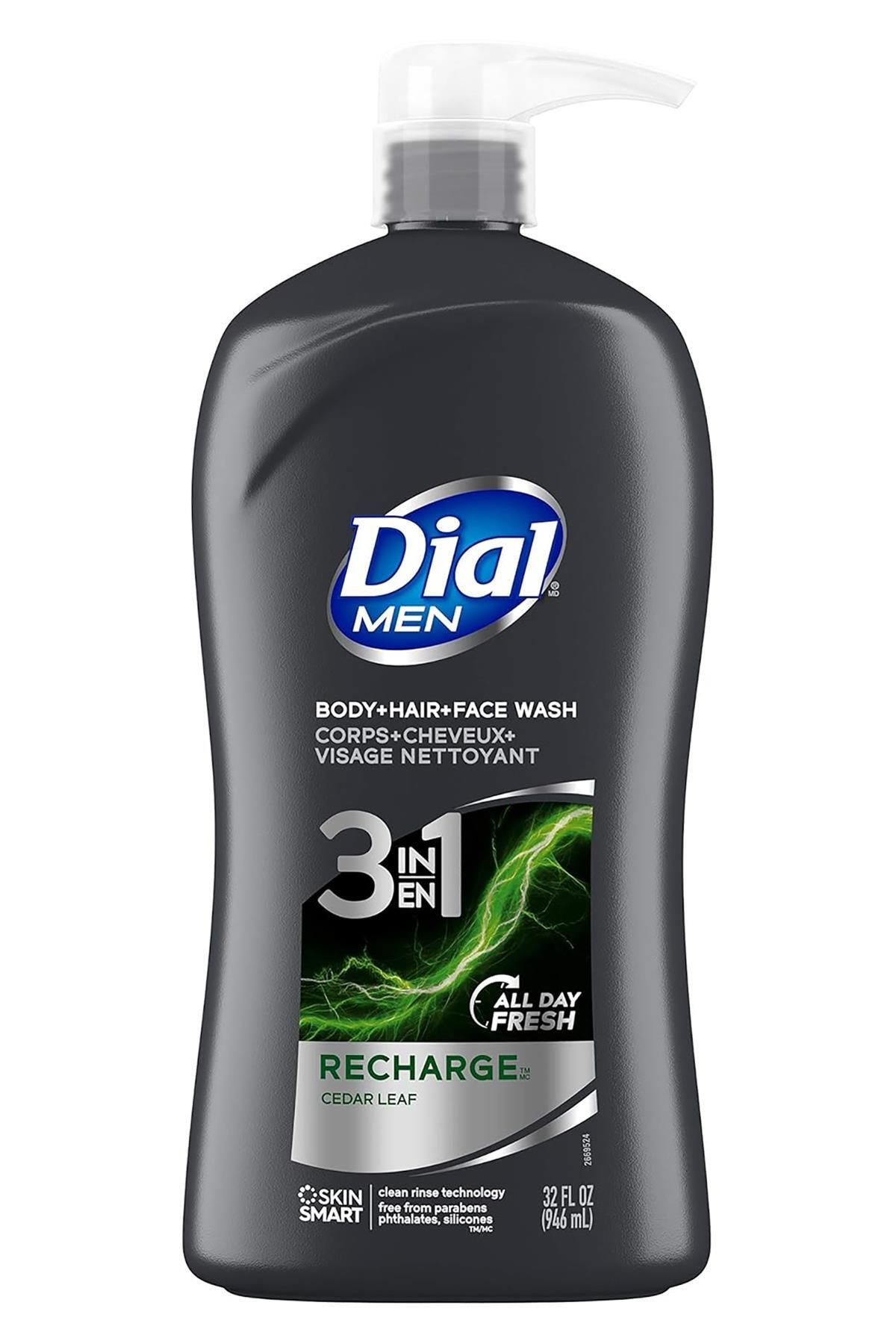 Dial Men Recharge 3in1 Şampuan 946ML