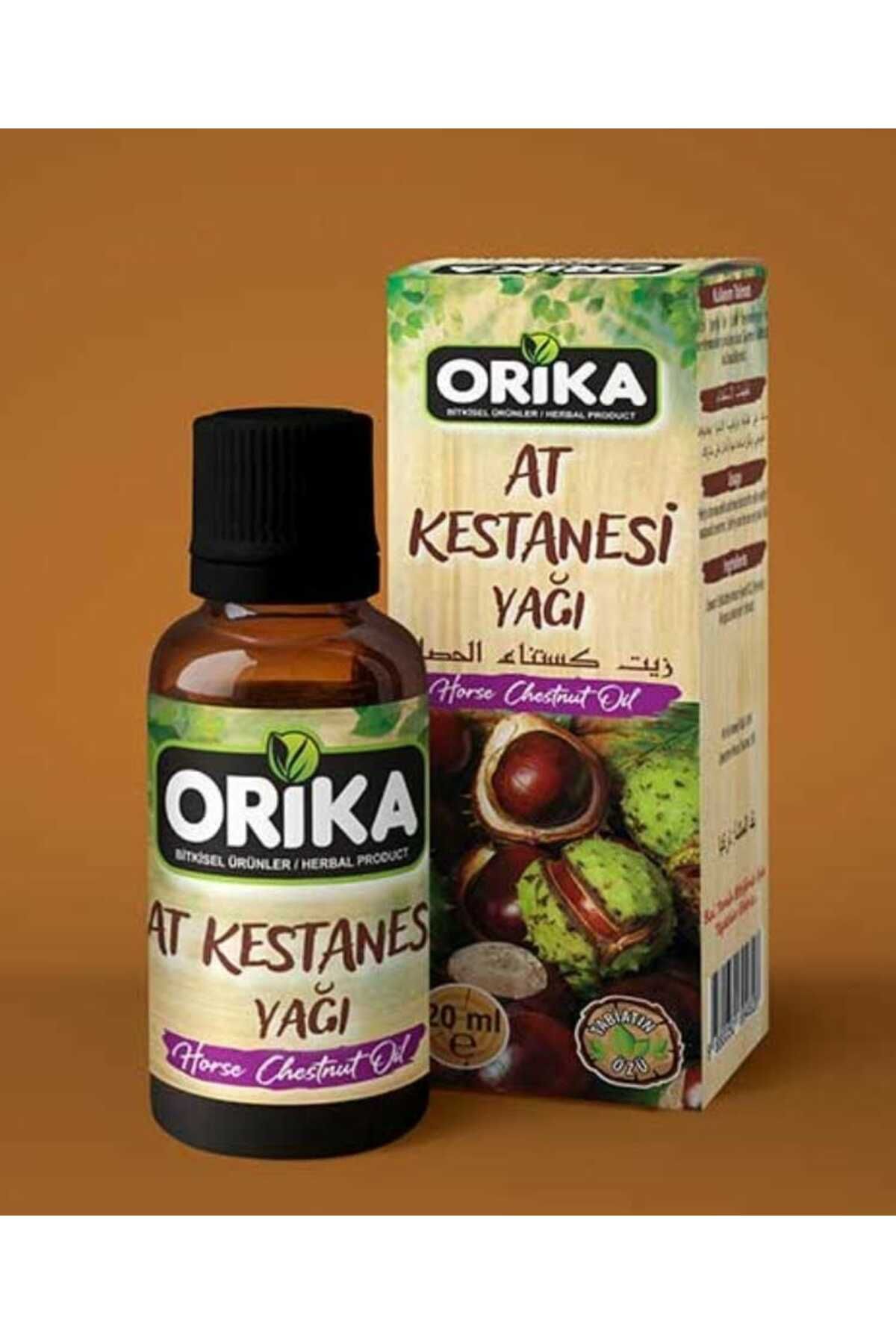 aykut yöresel tatlar Orika At Kestanesi Yağı 20 Ml.