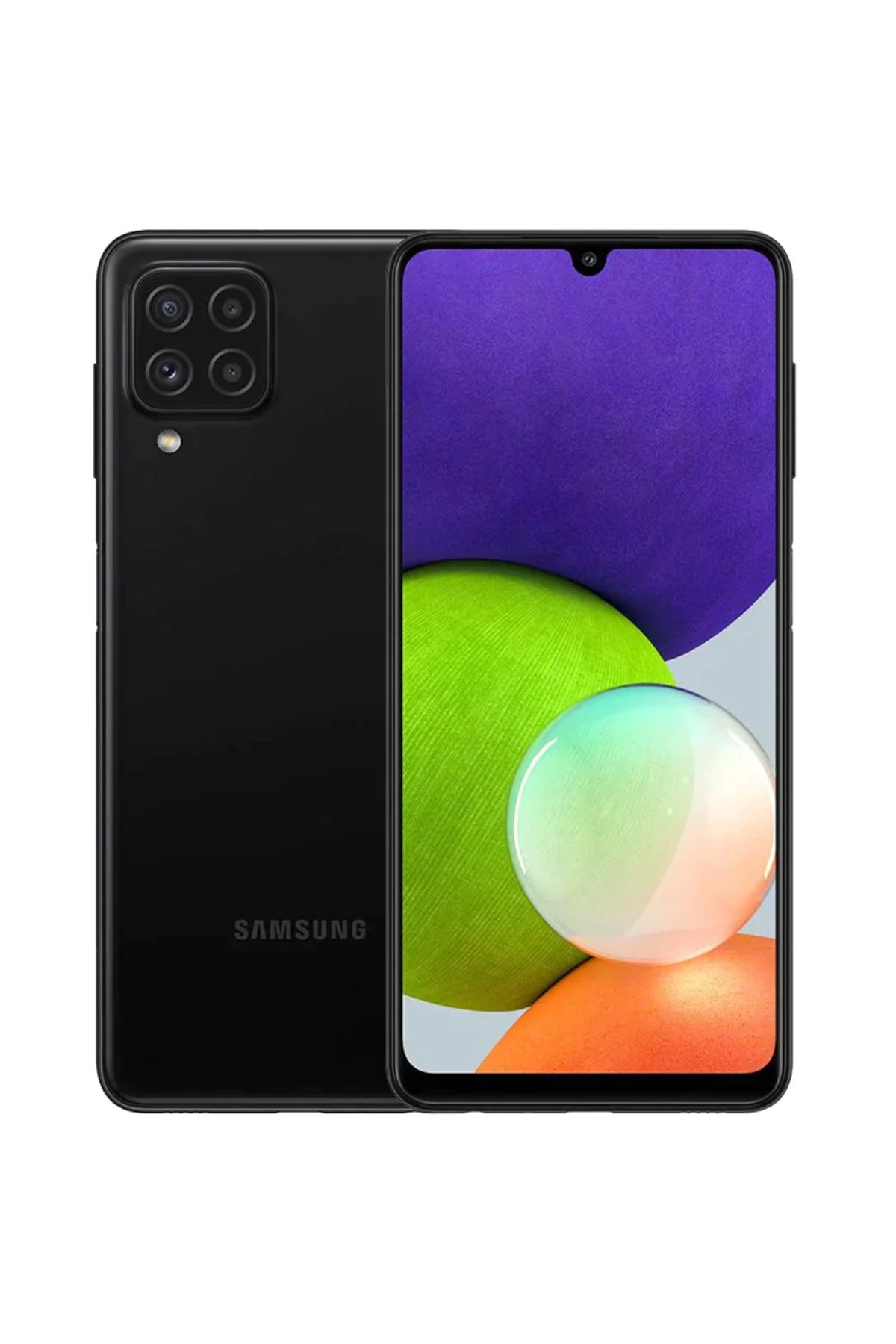 Samsung Yenilenmiş  Galaxy A22 64 GB Siyah Cep Telefonu (12 Ay Garantili) - B Kalite